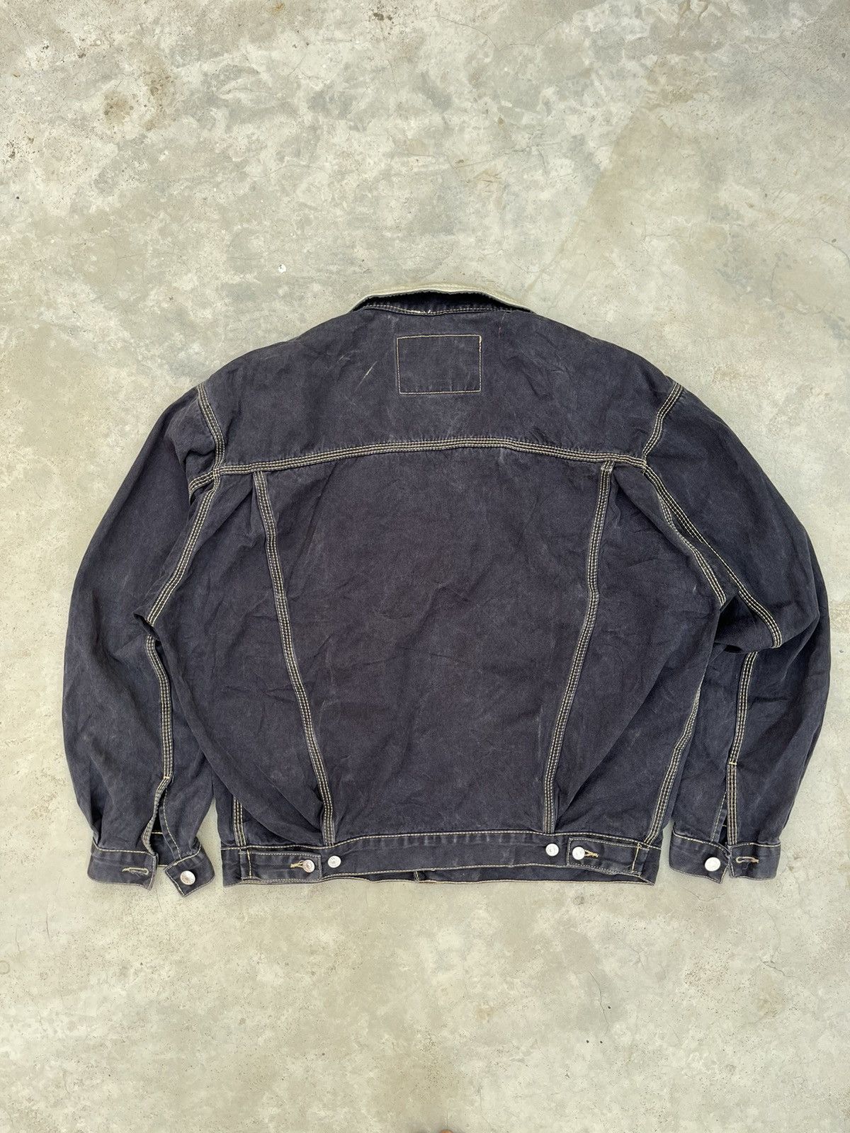 Diesel × Vintage RARE DIESEL INDUSTRY DENVER WORKWEAR DENIM JACKET 90s Size US S / EU 44-46 / 1 - 4 Thumbnail