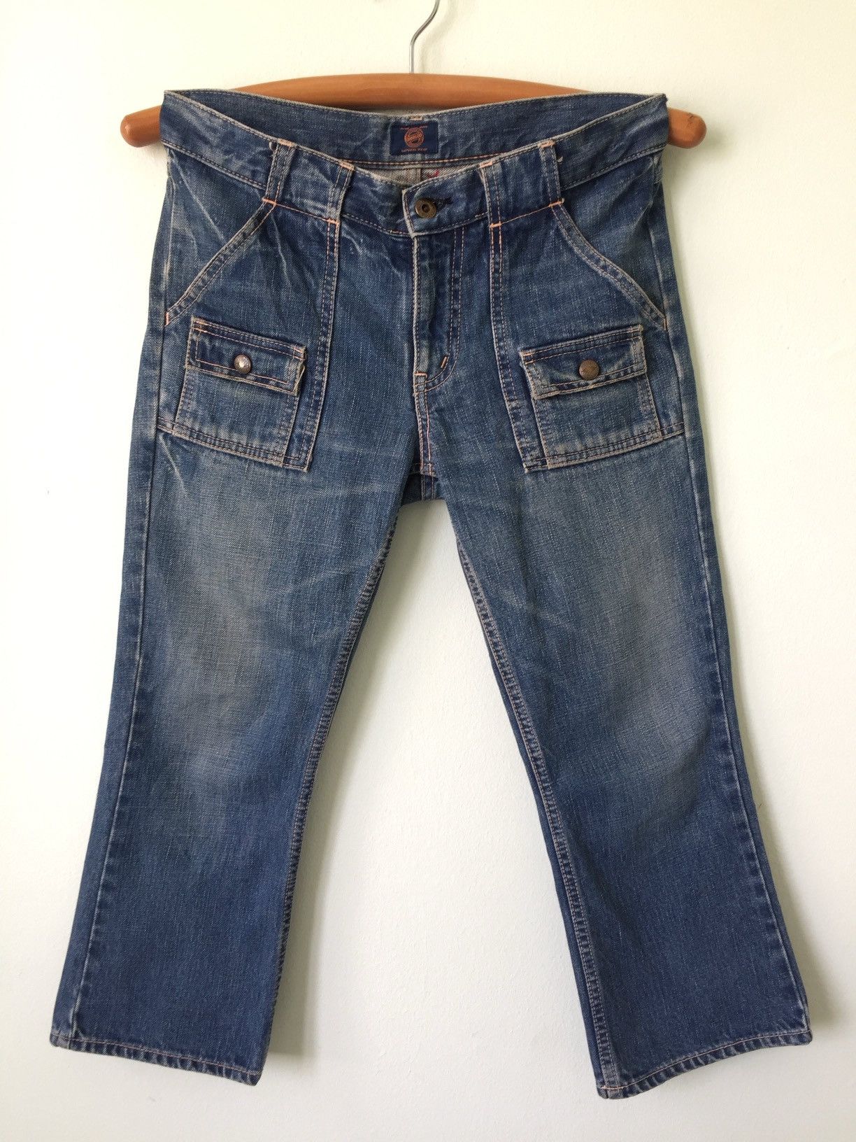OMNIGOD Vintage Omnigod Cropped Jeans Size 31" - 1 Thumbnail