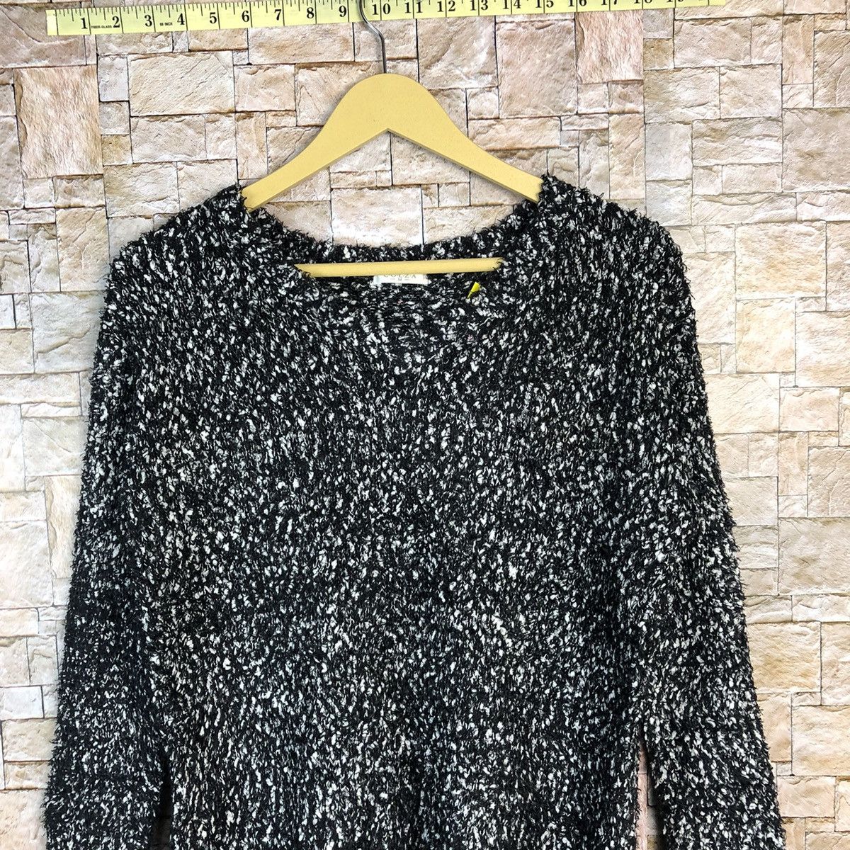 Homespun Knitwear × Japanese Brand Colza Black Knitwear #A681 Size M / US 6-8 / IT 42-44 - 5 Thumbnail