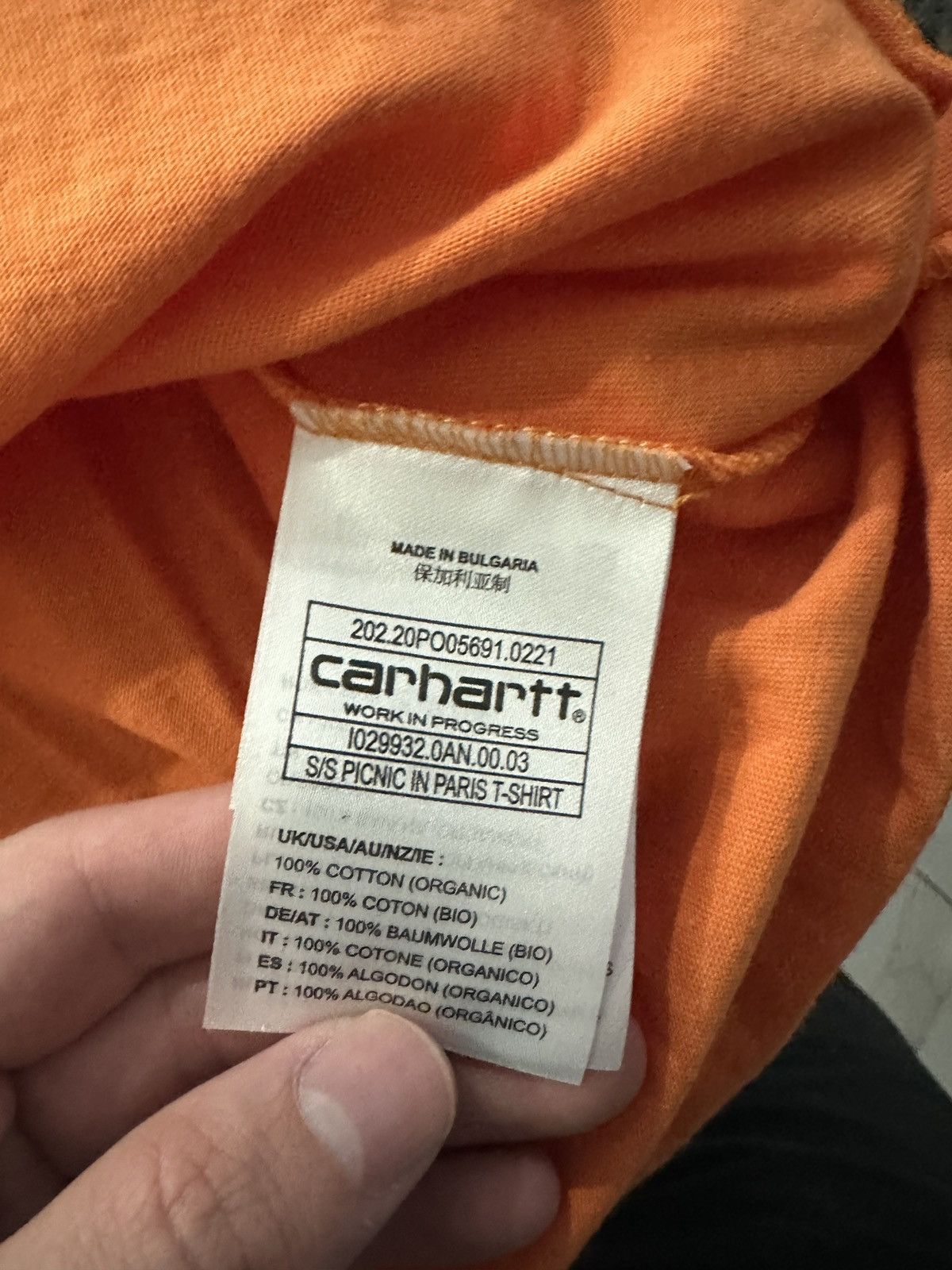 Carhartt Carharrt tshirt Size US M / EU 48-50 / 2 - 4 Thumbnail