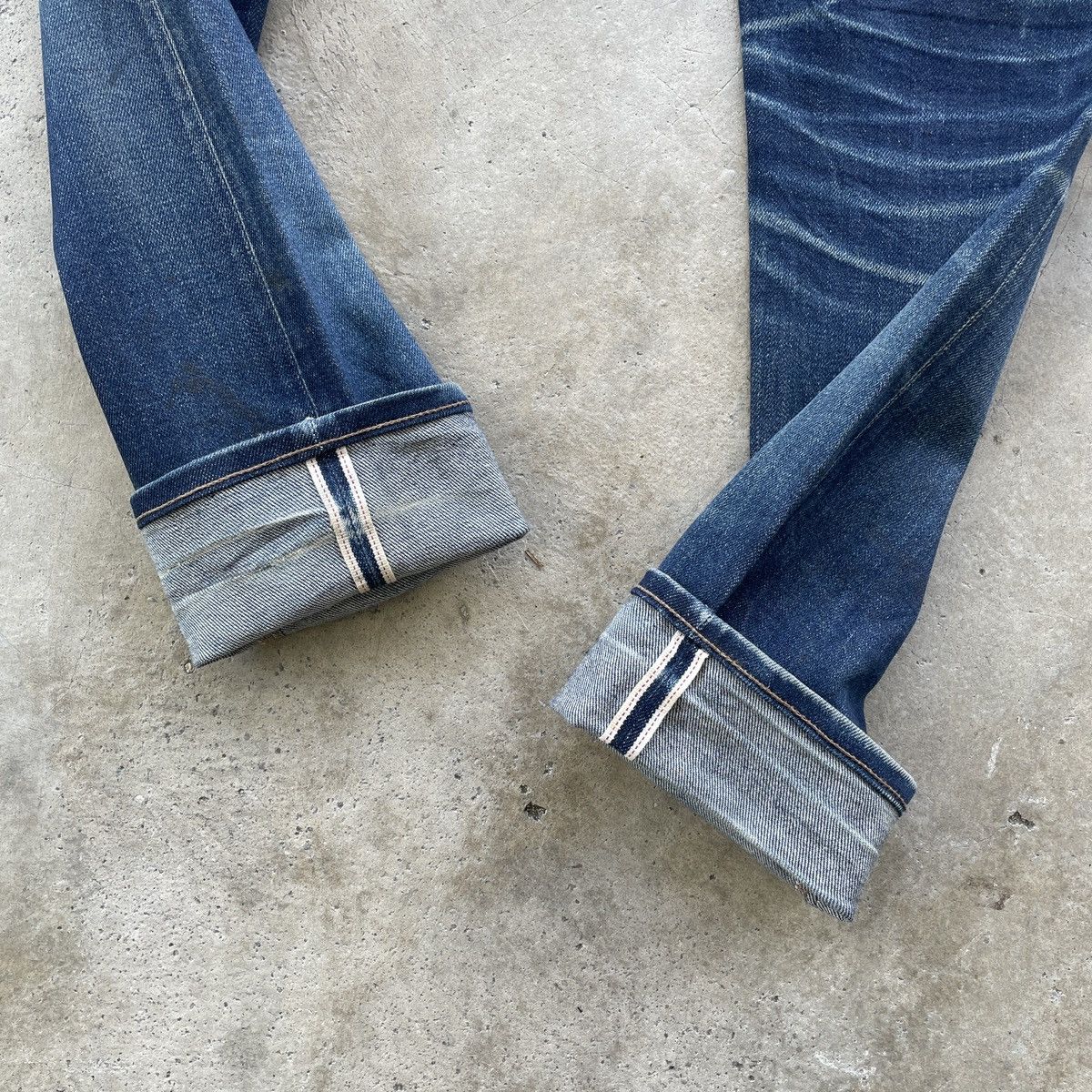 Japanese Brand Vintage Japanese Redline Ripped Jeans Distressed Pants Faded Size US 32 / EU 48 - 8 Thumbnail