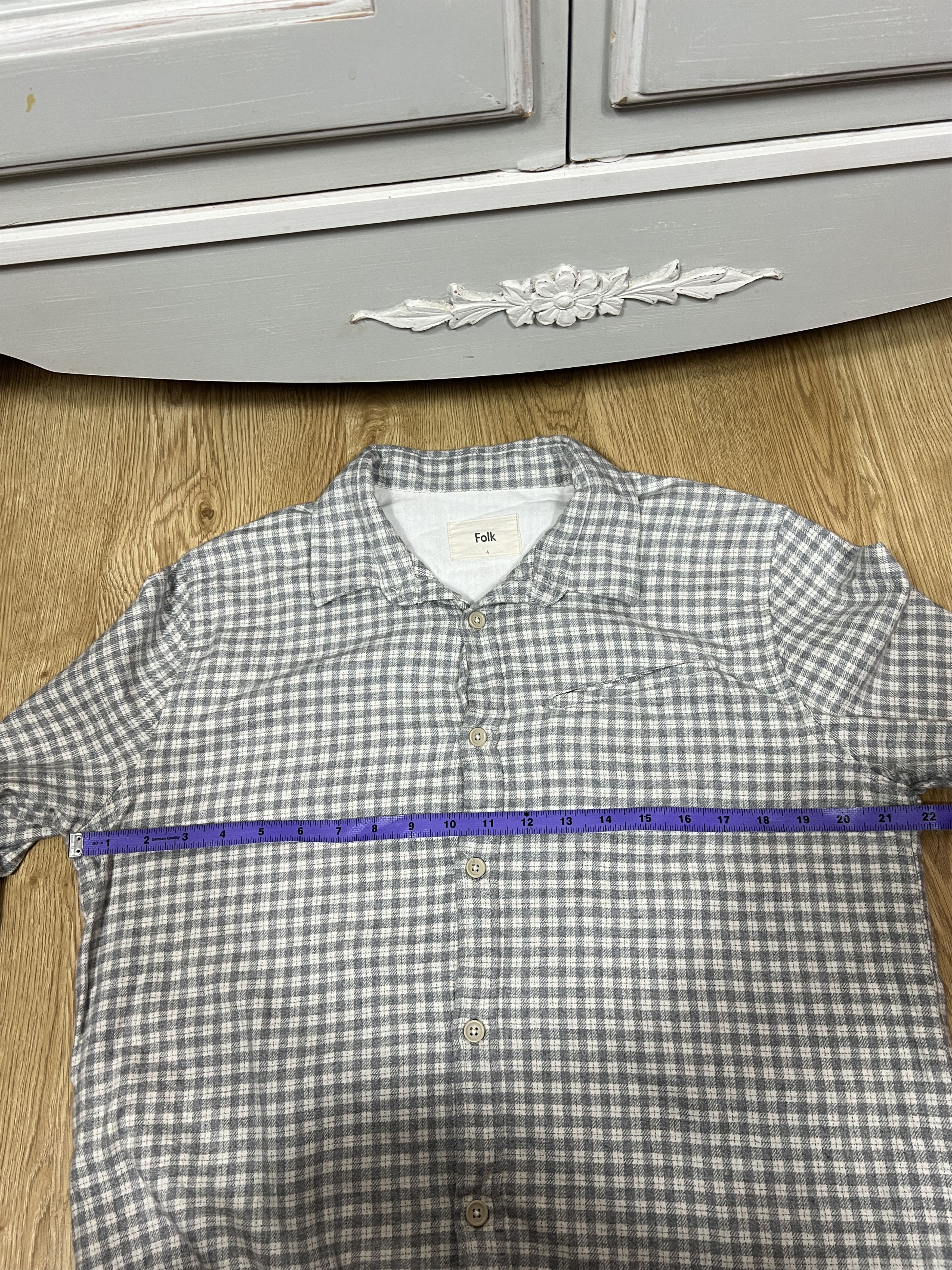 Folk FOLK BUTTON UP SHIRT SIZE 4 Size US L / EU 52-54 / 3 - 10 Thumbnail