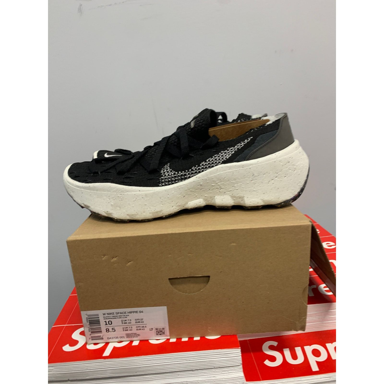 Nike Space Hippie 04 Black Smoke Grey Women's 10 NEW SHIPS NOW Size US 10 / IT 40 - 4 Thumbnail