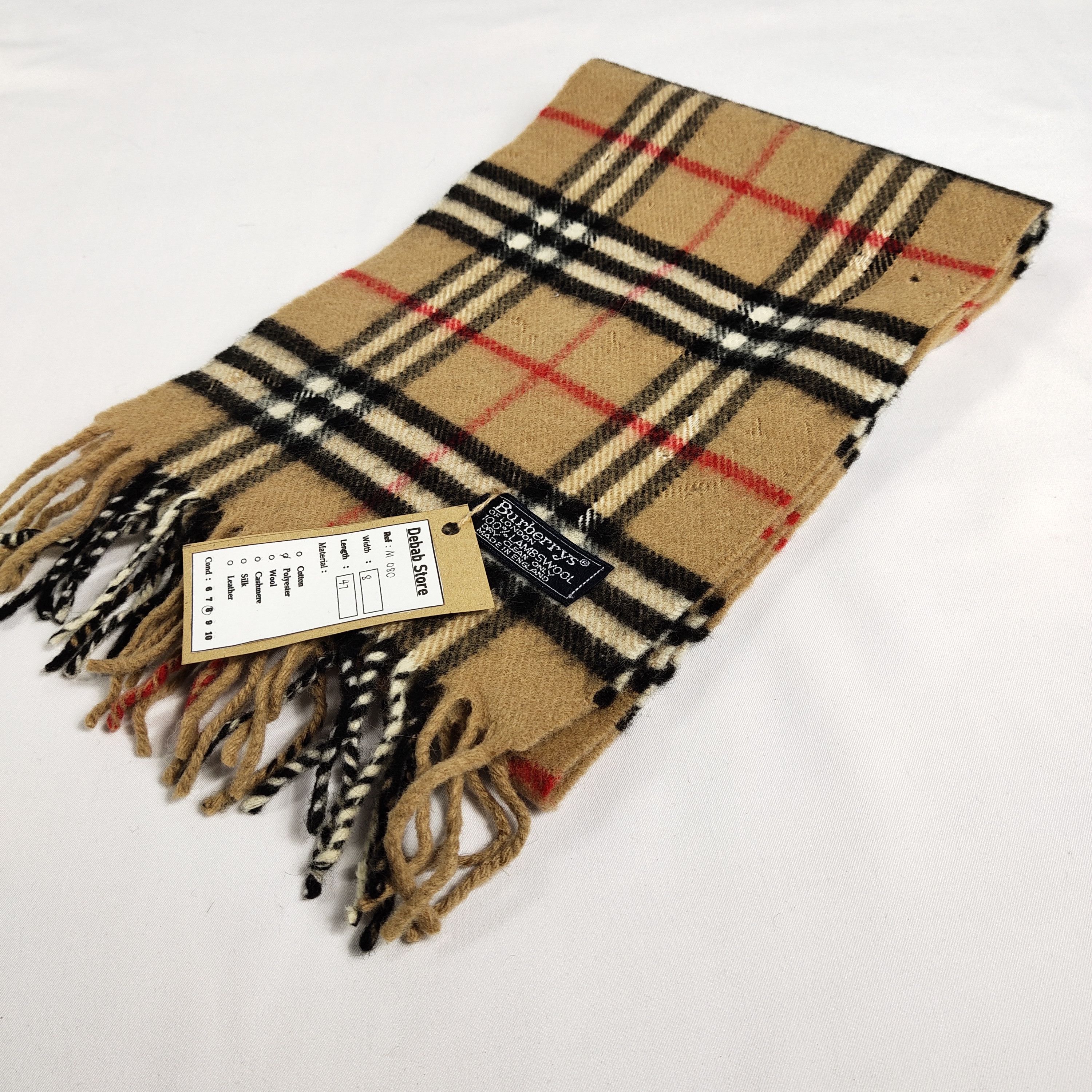 Burberry Burberrys Scarf / Muffler / Neckwear M080 Size ONE SIZE - 5 Thumbnail