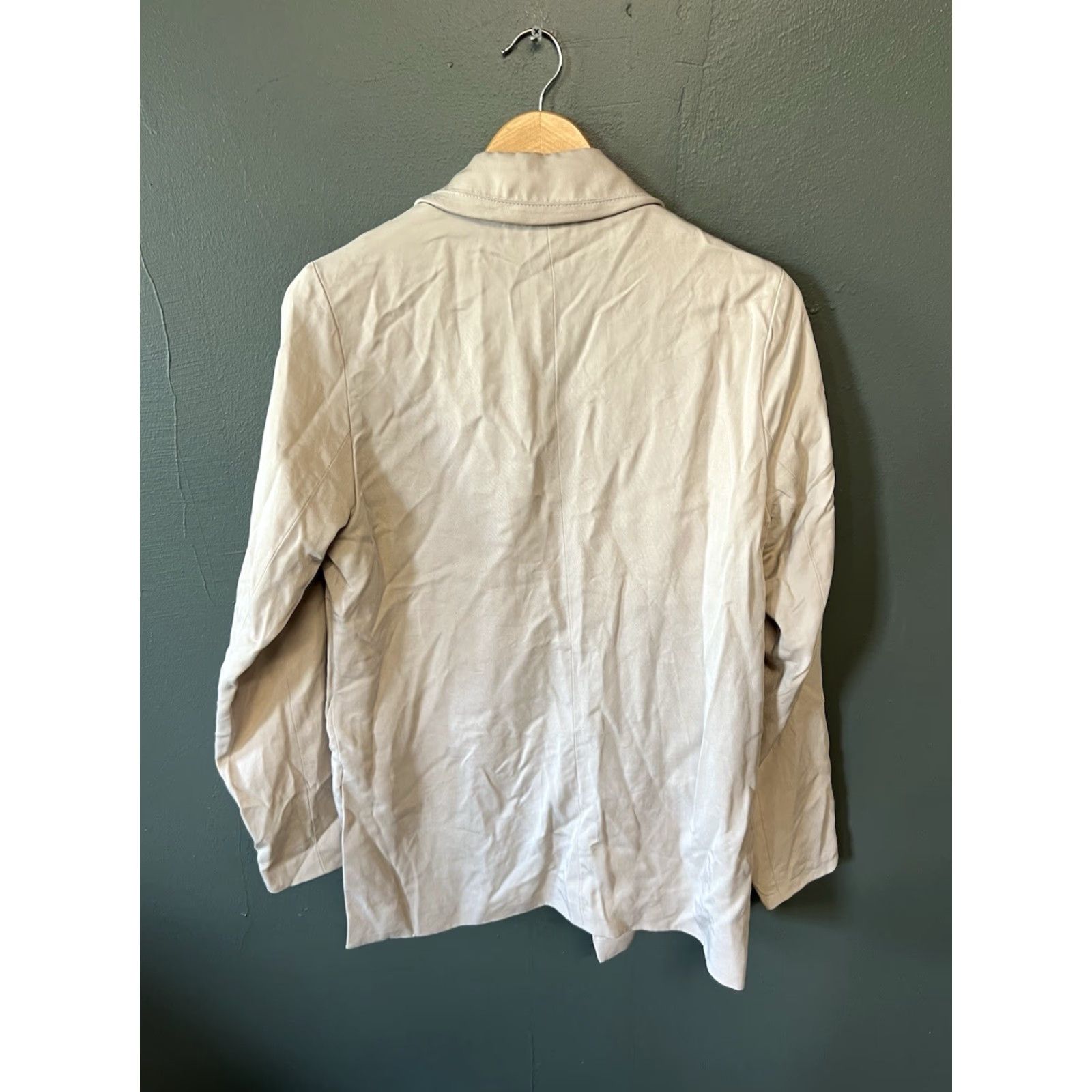 Abercrombie & Fitch Abercrombie & Fitch Blazer Womens Beige Open Front Size M None? Size M / US 6-8 / IT 42-44 - 2 Thumbnail