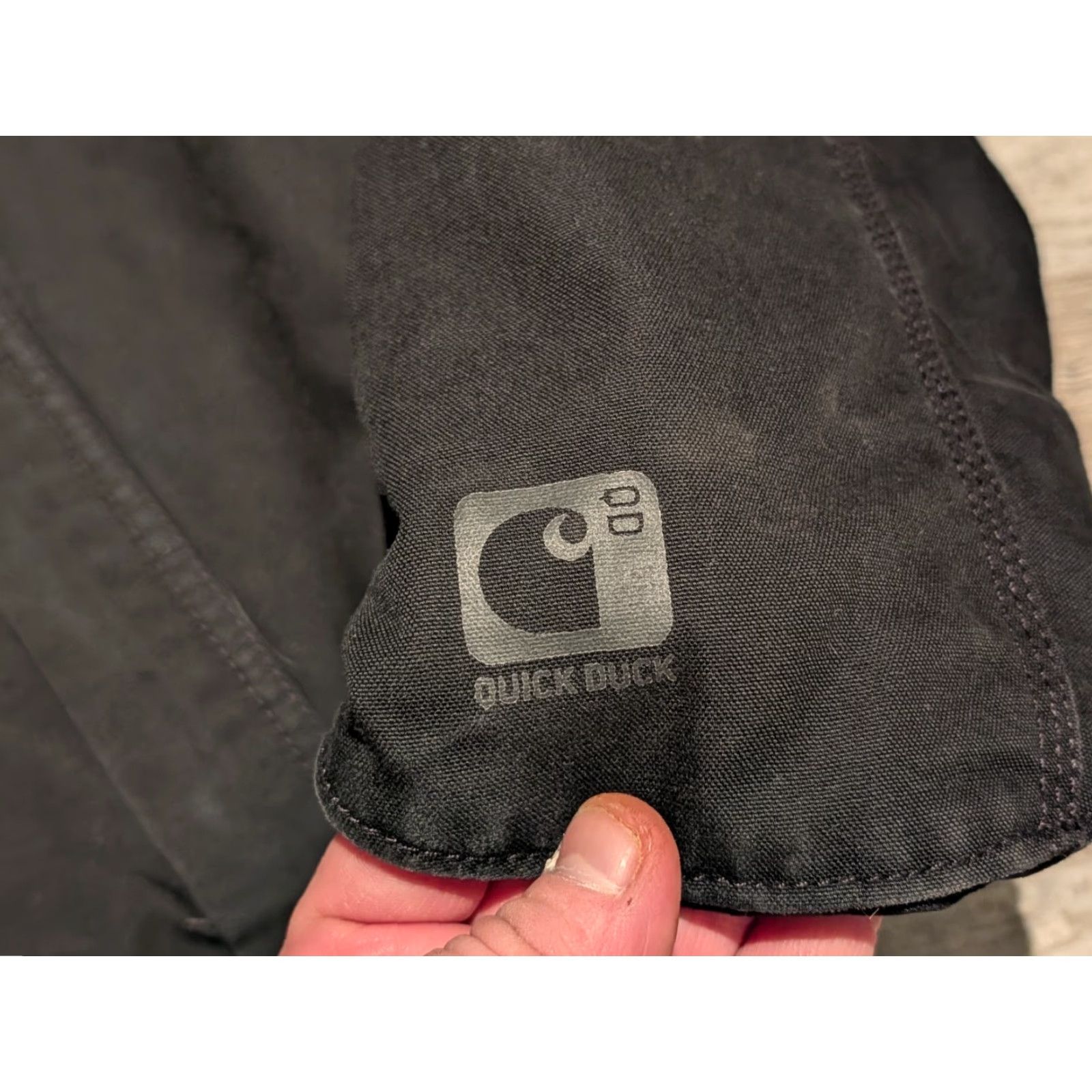Carhartt VINTAGE Carhartt Jacket 3XL Black Quick Duck Jefferson Traditional Bomber Jacket Insulated Thinsulate Canvas Workwear Mens Size US XXL / EU 58 / 5 - 5 Thumbnail