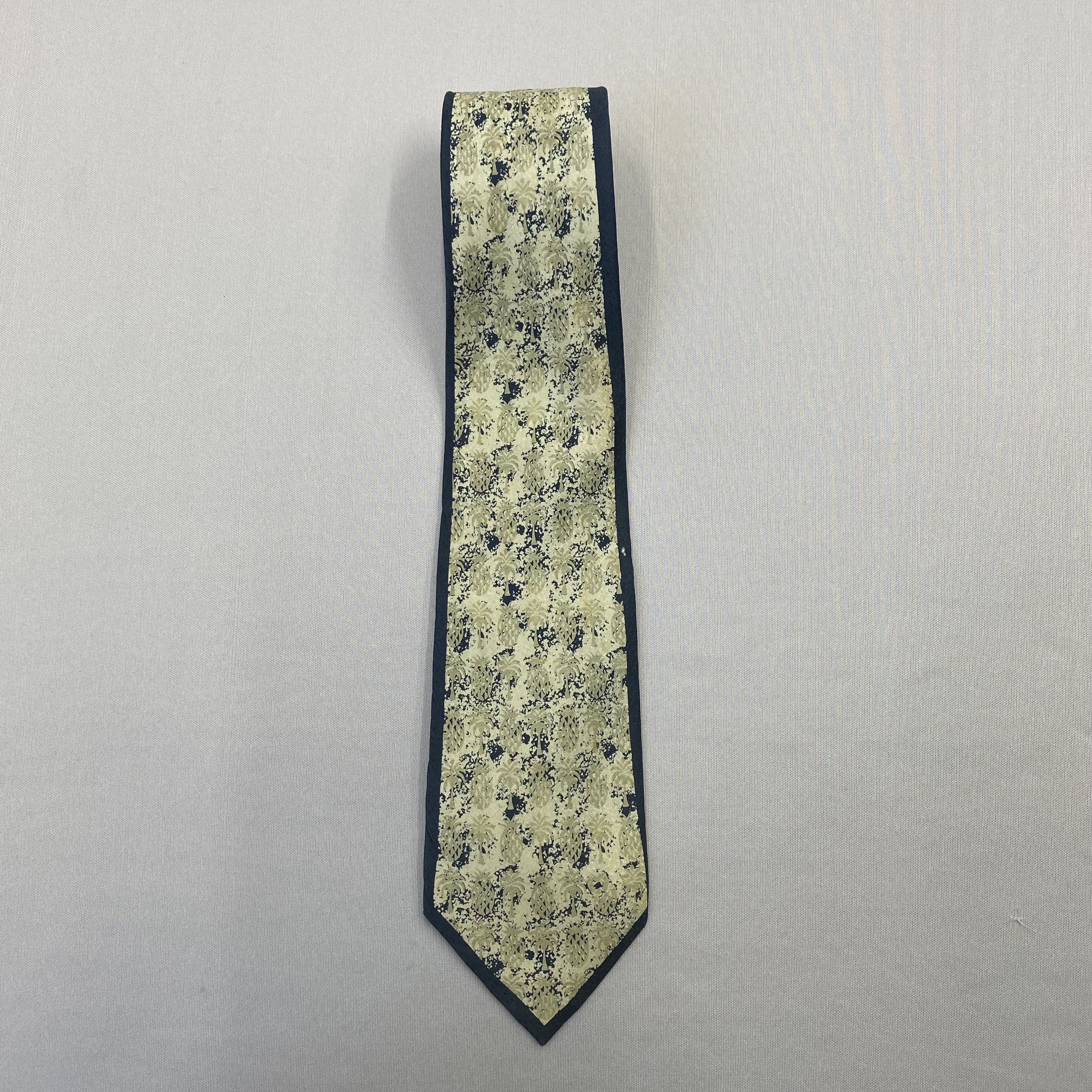 Mila Schon Vintage Mila Schon SILK Necktie Cravate Pure Silk Neck Tie Size ONE SIZE - 3 Thumbnail