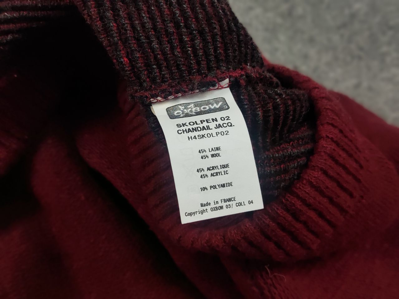 Oxbow OxBow Logo Vintage Oversized Red Knit Jumper Sweater Size US XL / EU 56 / 4 - 17 Thumbnail
