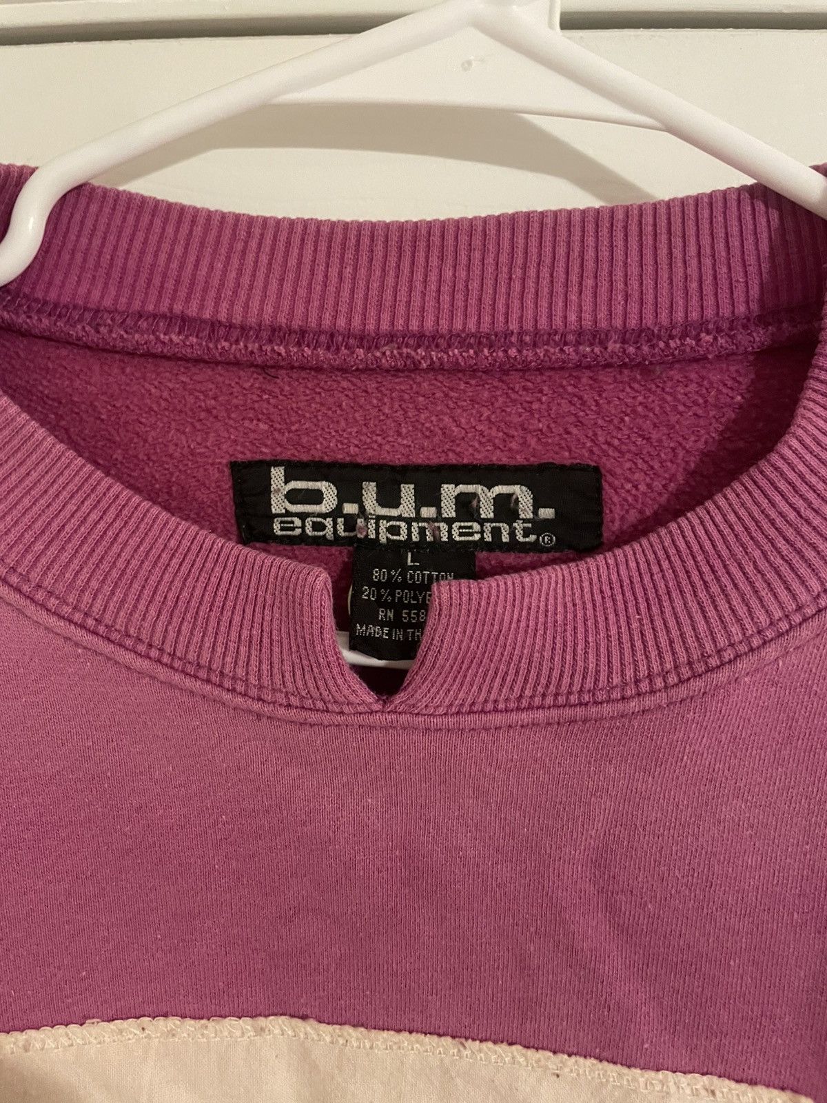 B.U.M Equipment B.U.M Equipment pink sweatshirt Size S Size US XS / EU 42 / 0 - 3 Thumbnail