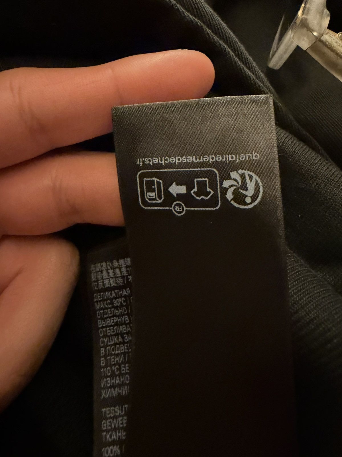 Balenciaga Plain Logo Hoodie