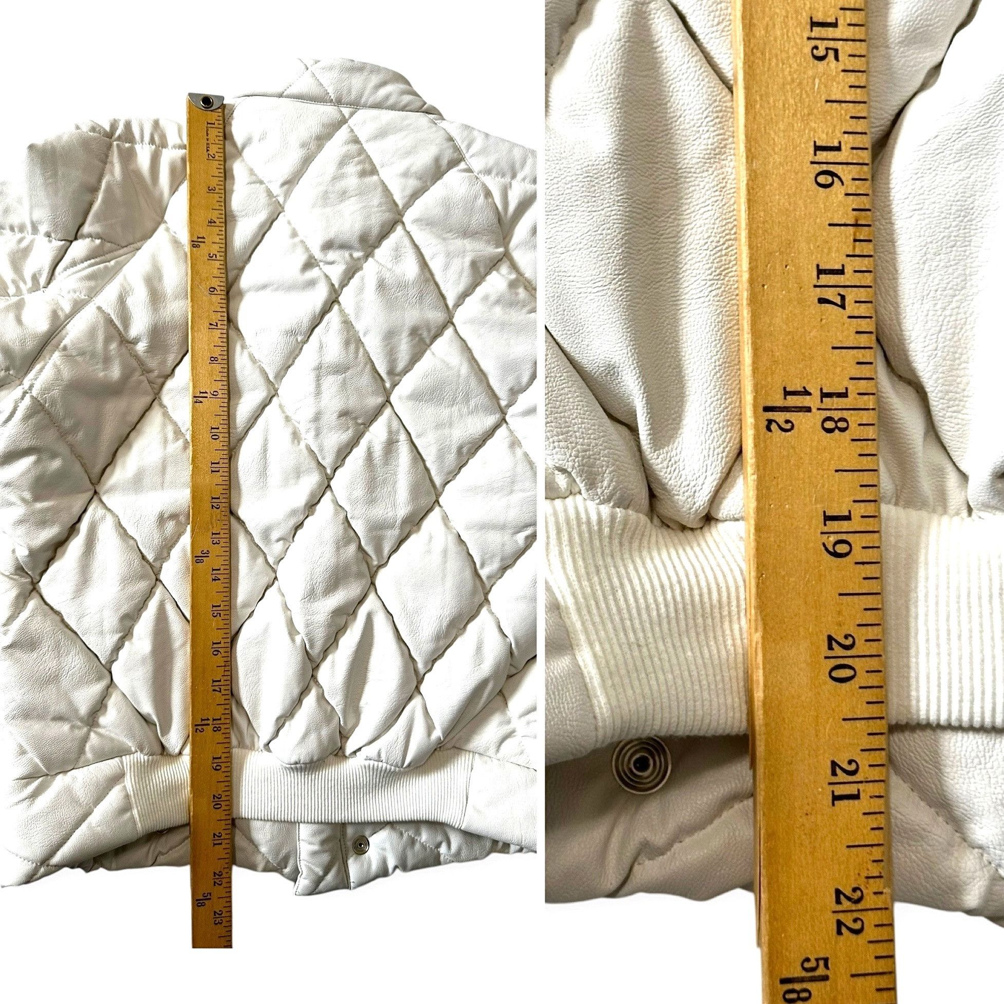 Rta RtA Louisa Vegan Leather Jacket, White, Size S, White, New w Size S / US 4 / IT 40 - 15 Thumbnail