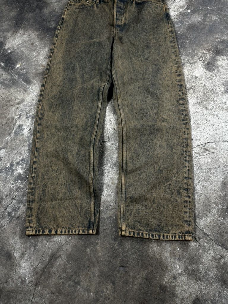 Dries Van Noten Dries Van Noten Mud Garment-Dyed Oversized Jeans Size US 32 / EU 48 - 2 Thumbnail