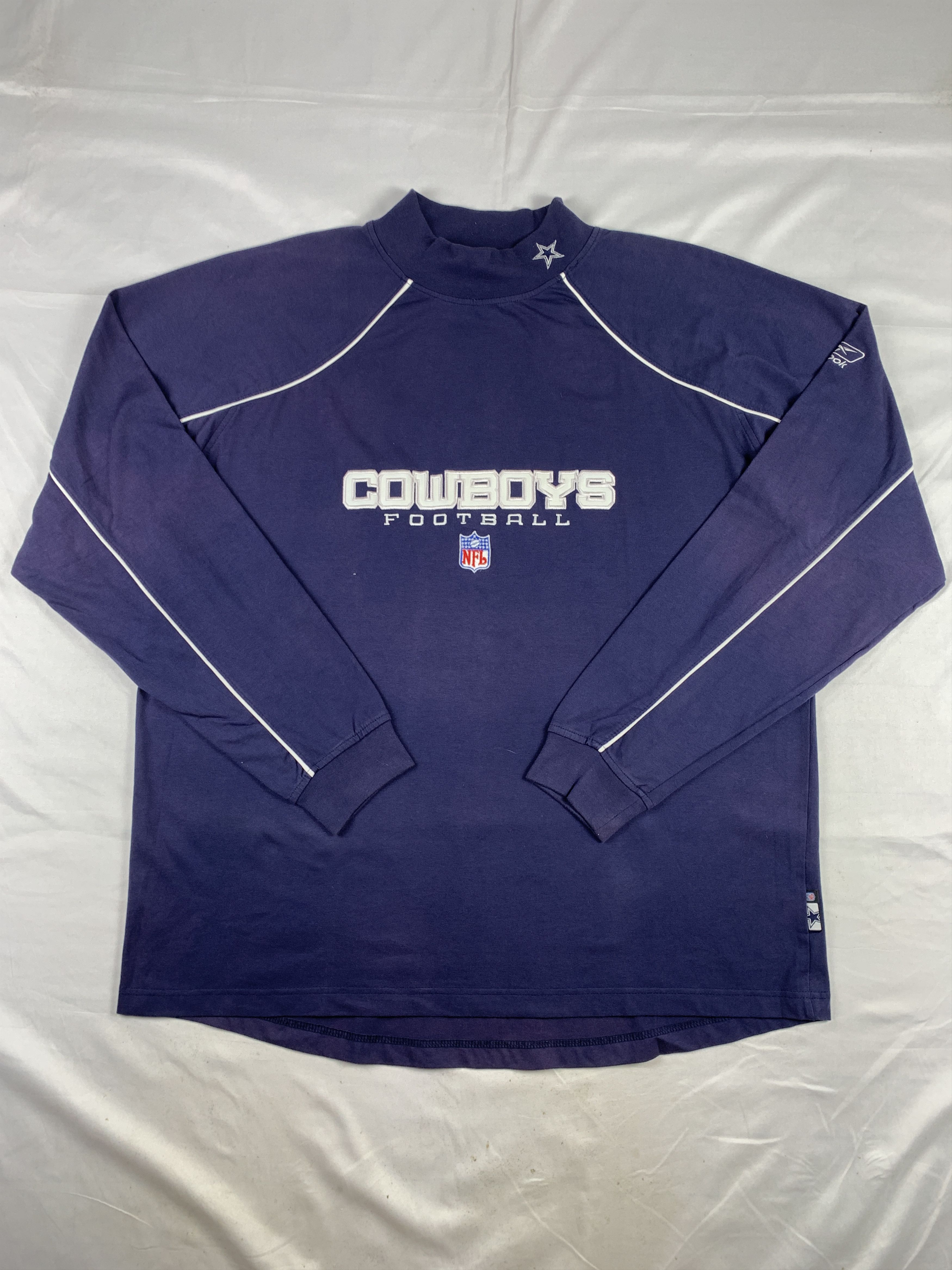 Reebok 2000s Reebok Dallas Cowboys Navy Tee (XL) Size US XL / EU 56 / 4 - 1 Thumbnail