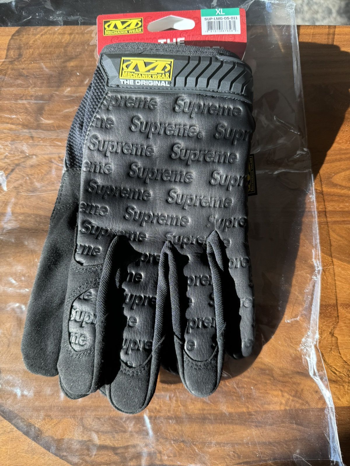 Supreme XL Mechanix Leather Work Gloves Black SHIPS ASAP Accessories