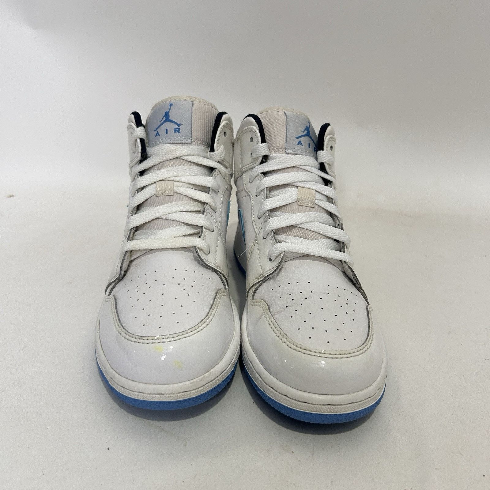 Nike Nike Air Jordan 1 Retro Mid GS “Legend Blue/UNC” Size US 7 / IT 37 - 3 Thumbnail