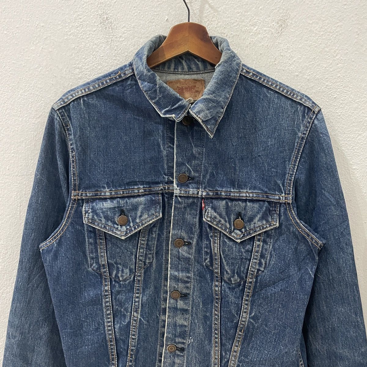 Levi's Vintage 90s Levis Big E Denim Jacket Size L / US 10 / IT 46 - 4 Thumbnail