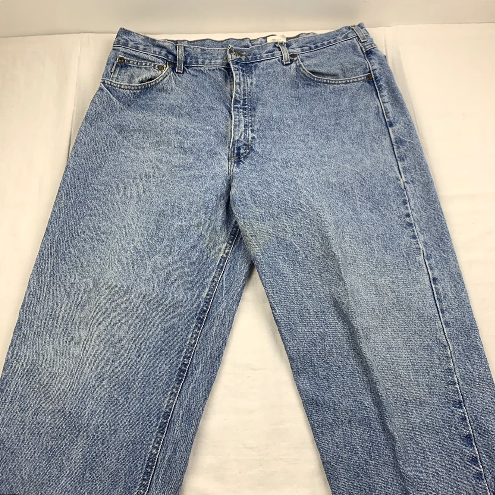 Carhartt VINTAGE Carhartt Jeans Men 40 Blue Denim Pants 90s Straight USA Made Size US 40 / EU 56 - 2 Thumbnail