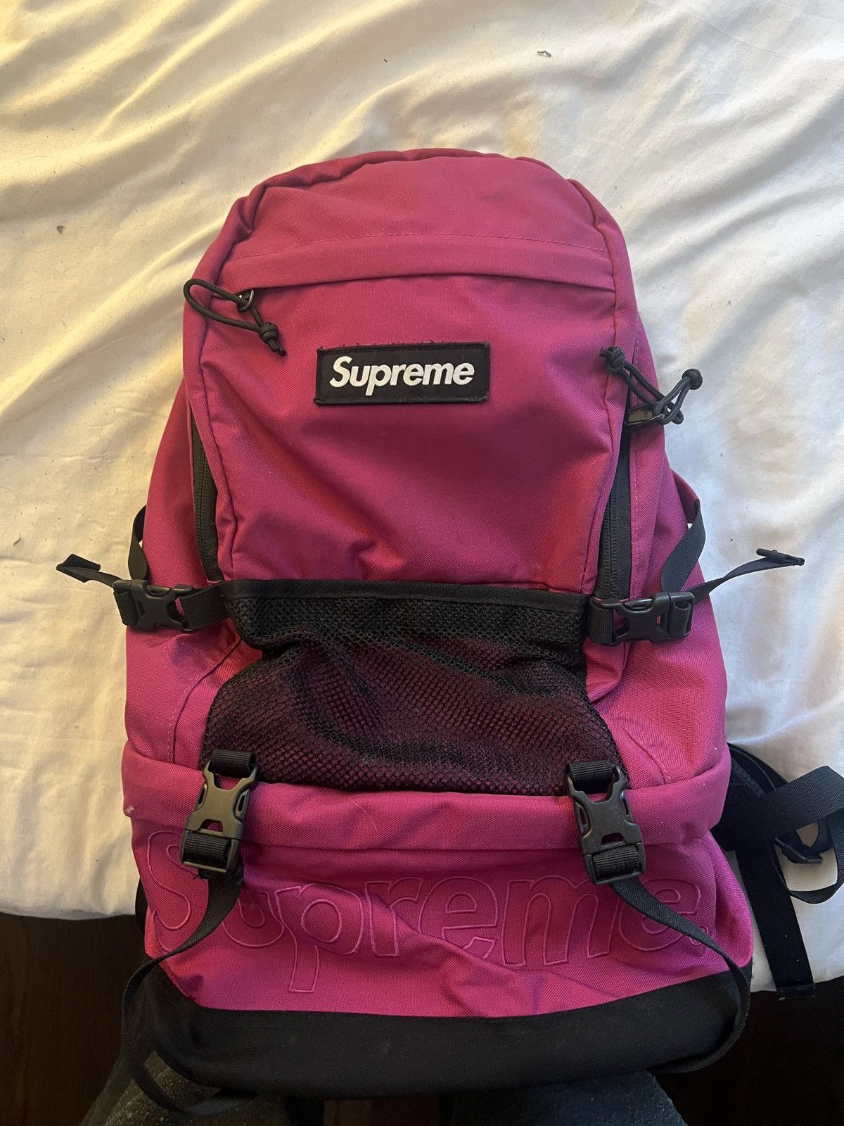 Supreme Supreme Backpack Purple Fw18 | Grailed