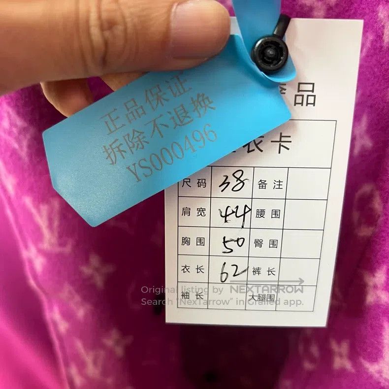 Louis Vuitton Louis Vuitton Wool jacket with purple-pink leather buttons Size XS / US 0-2 / IT 36-38 - 6 Thumbnail