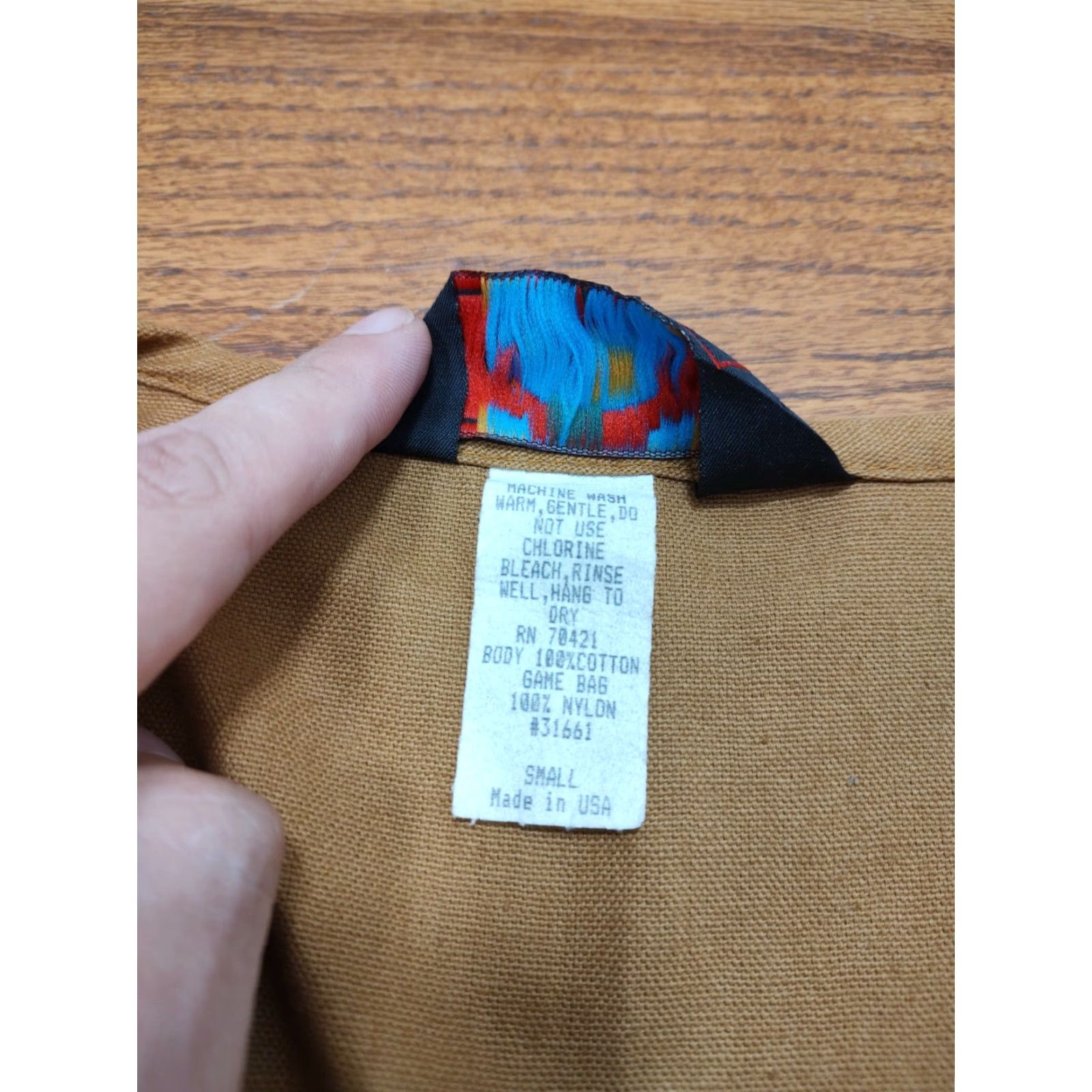 Vintage VINTAGE Blue Bill Redhead Shooting Hunting Vest Mens S Brown Cotton Canvas Shell Holder Zip Vest Team Hunting Men Size S Size US S / EU 44-46 / 1 - 6 Thumbnail