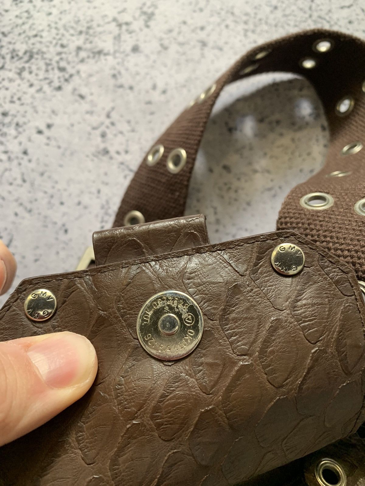 Japanese Brand × Vintage Vintage GMV Bag Avant Garde Belts Bags Y2K USA Size ONE SIZE - 5 Thumbnail