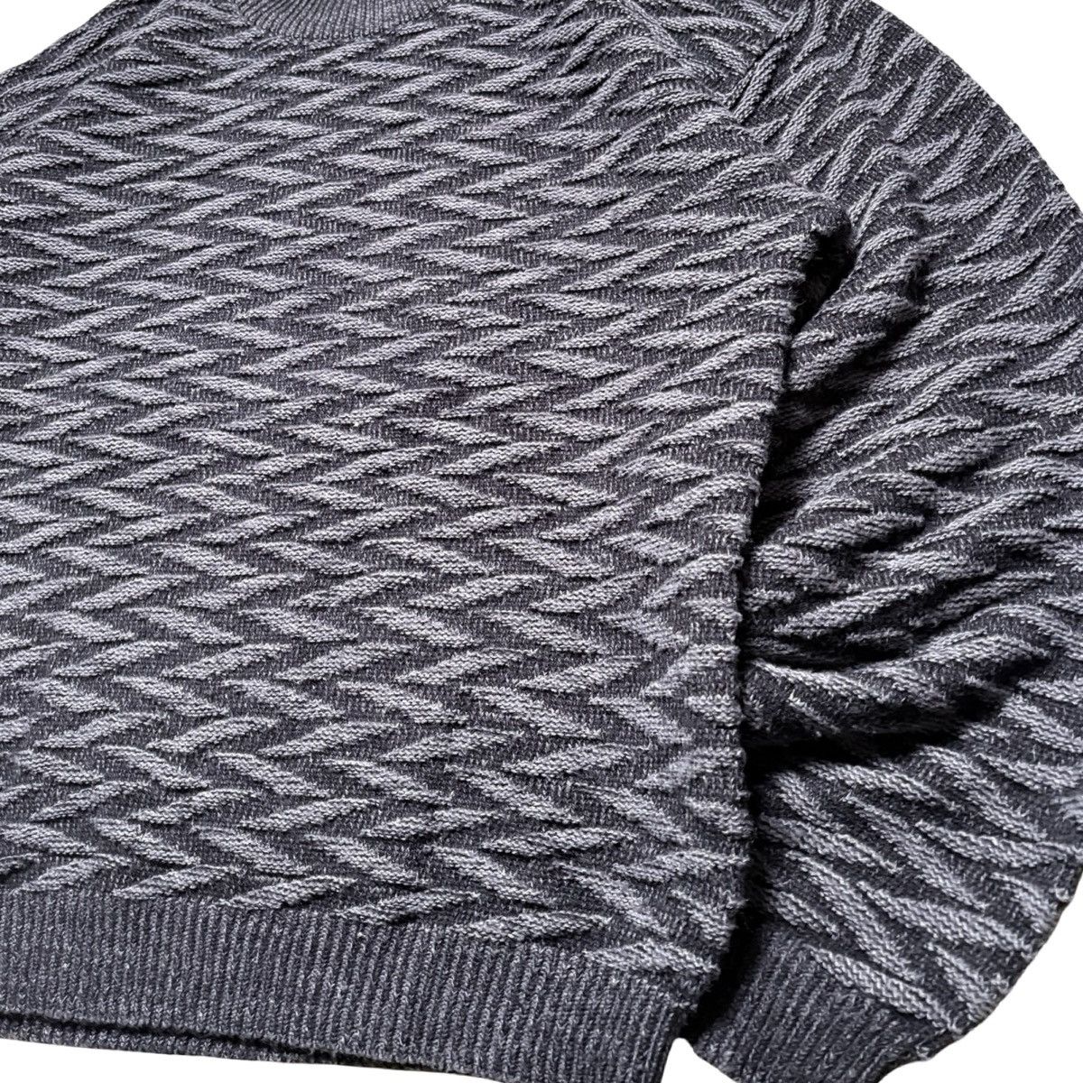 Other Vintage Street Closed Black Gray Men’s Sweater Sz M 3D Size US M / EU 48-50 / 2 - 2 Thumbnail