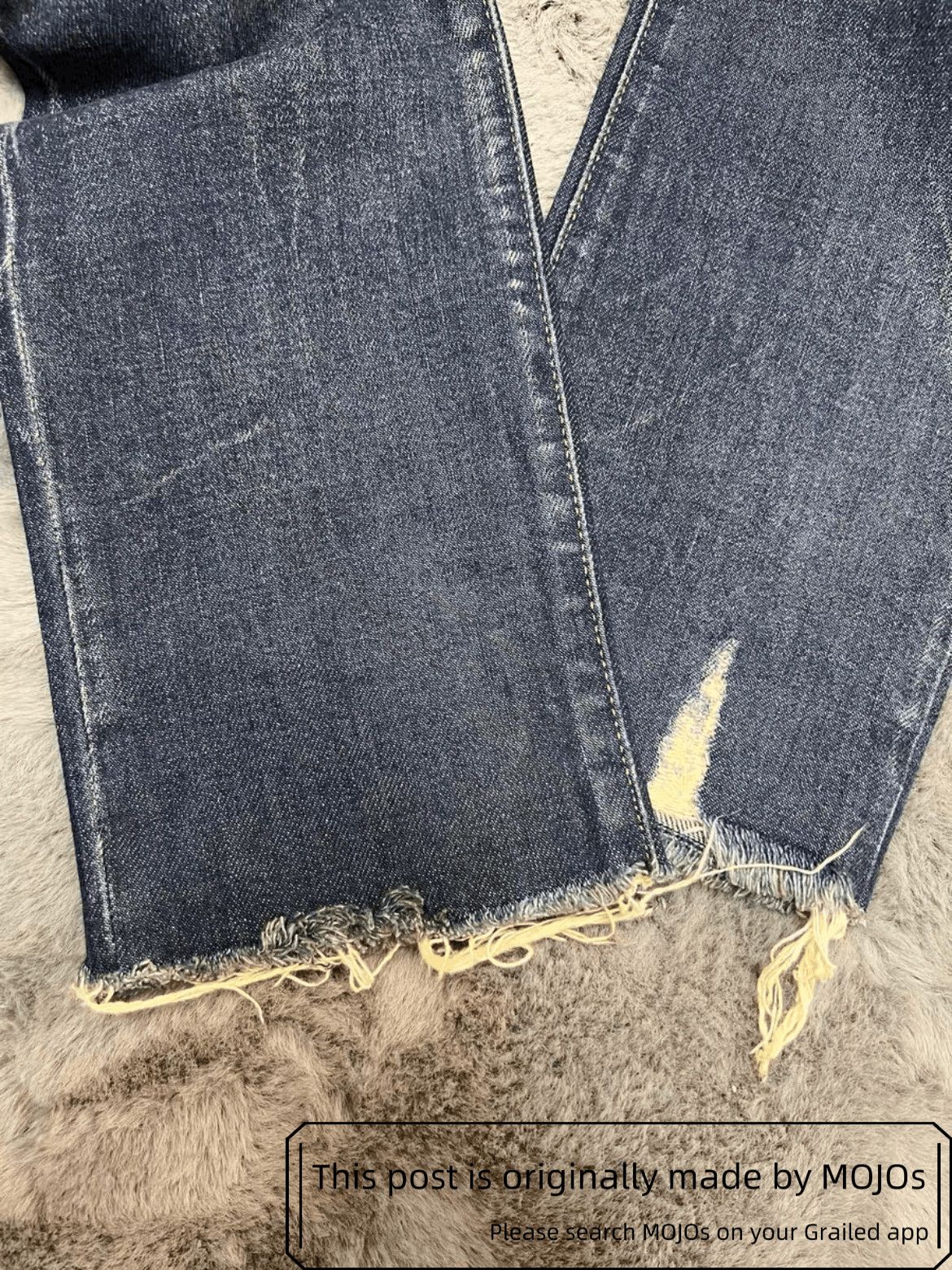 Saint Laurent Paris Sz 30 Saint Laurent Paris 20SS Bottom Cut Denim mojos9231134 Size US 30 / EU 46 - 5 Thumbnail