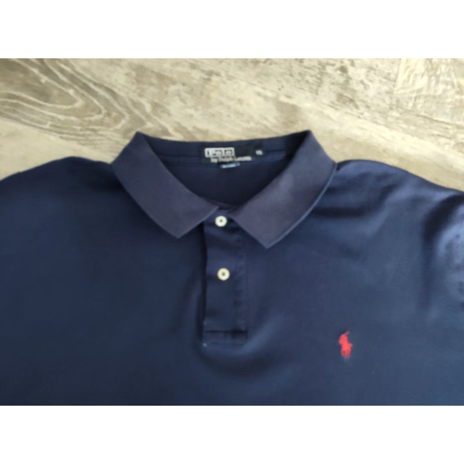 Polo Ralph Lauren VINTAGE Polo Ralph Lauren Polo Shirt Men XXL Blue Red Pony Logo USA Made Casual Short Sleeve Size US XXL / EU 58 / 5 - 4 Thumbnail
