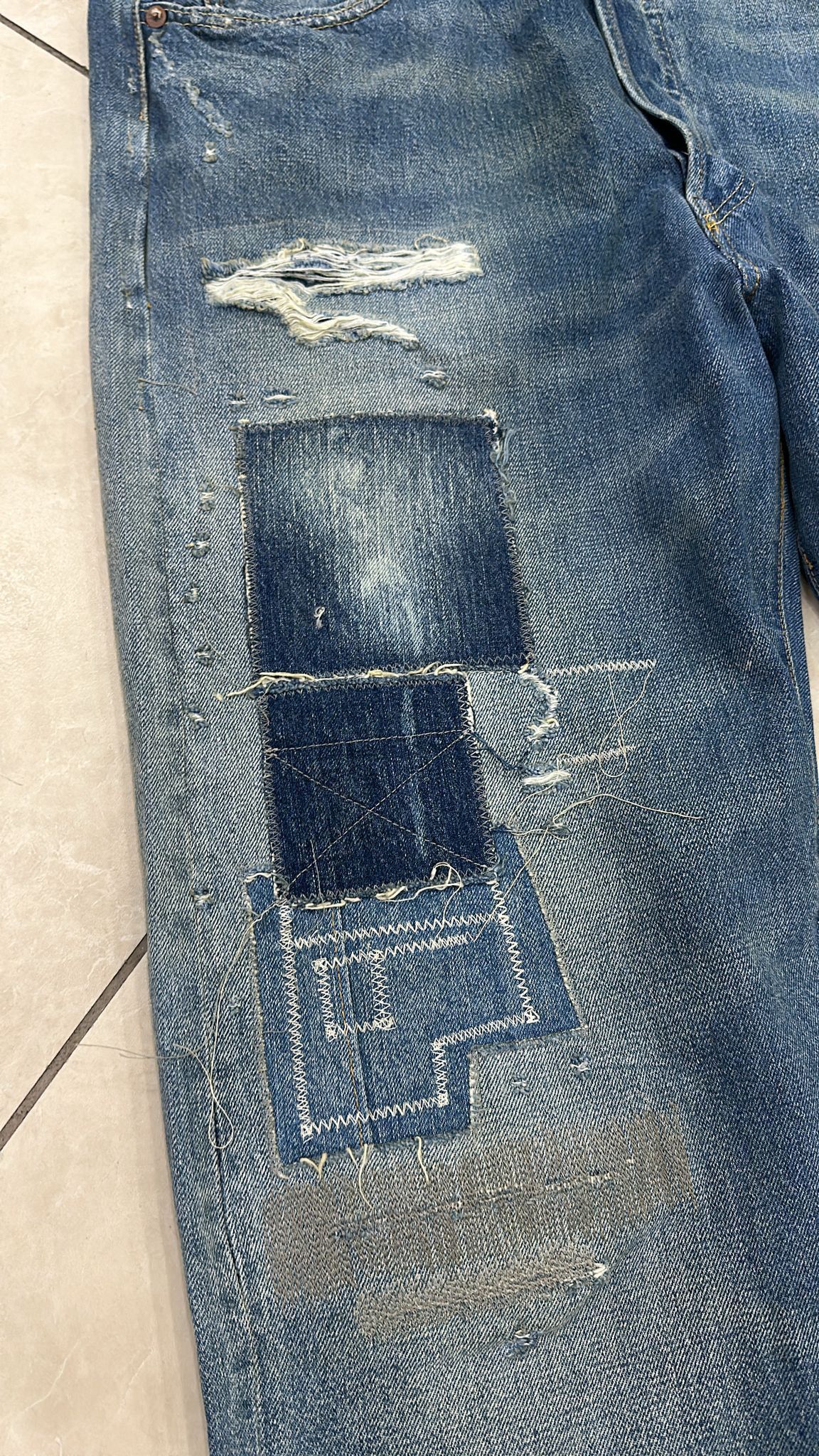 Levi's Vintage Clothing LVC Levi's Vintage Clothing 1955 501XX BigE Selvedge Jeans Size US 36 / EU 52 - 5 Thumbnail