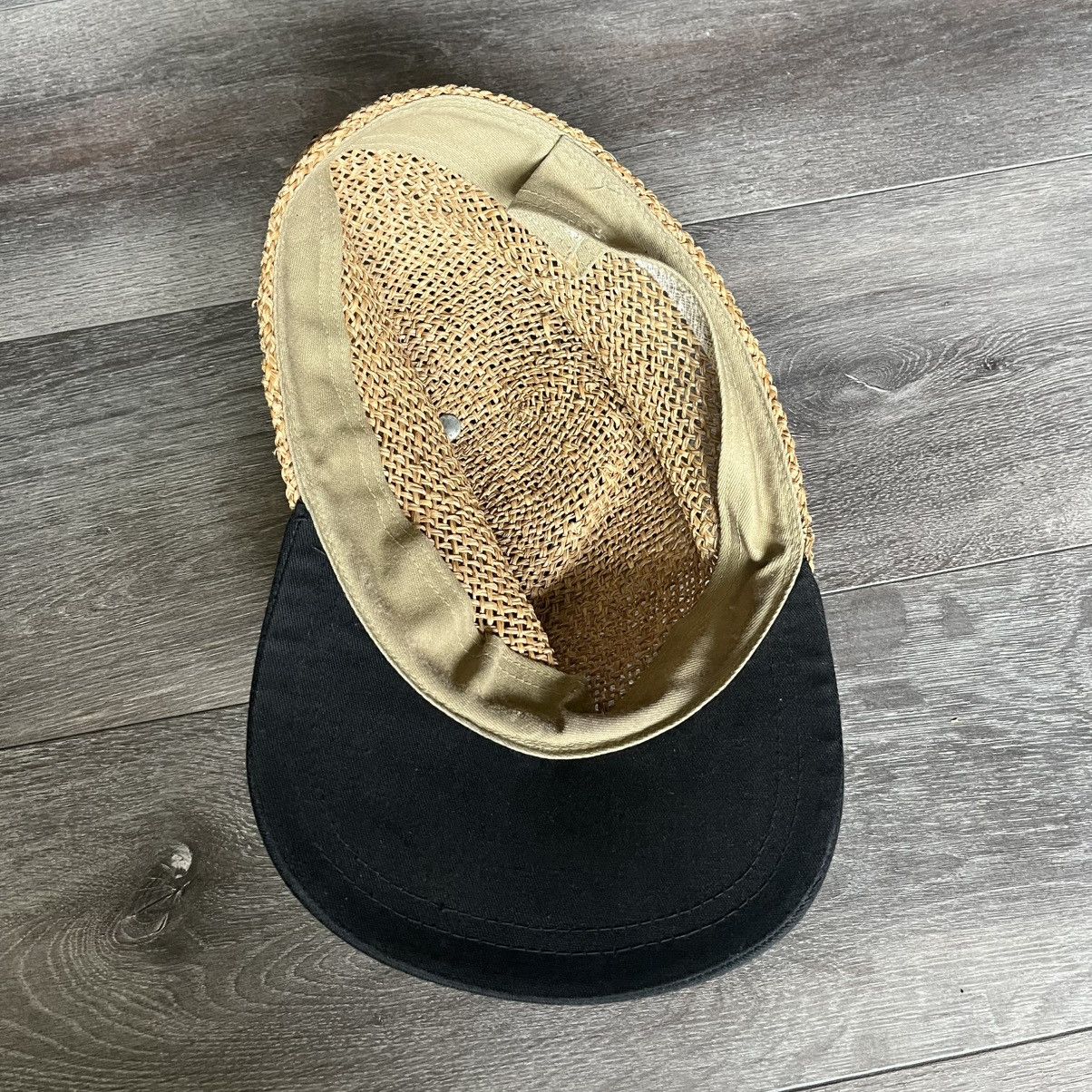 Vintage Vintage 1990s Bailey Straw Weave Baseball Fitted Cap Size L Size ONE SIZE - 5 Thumbnail