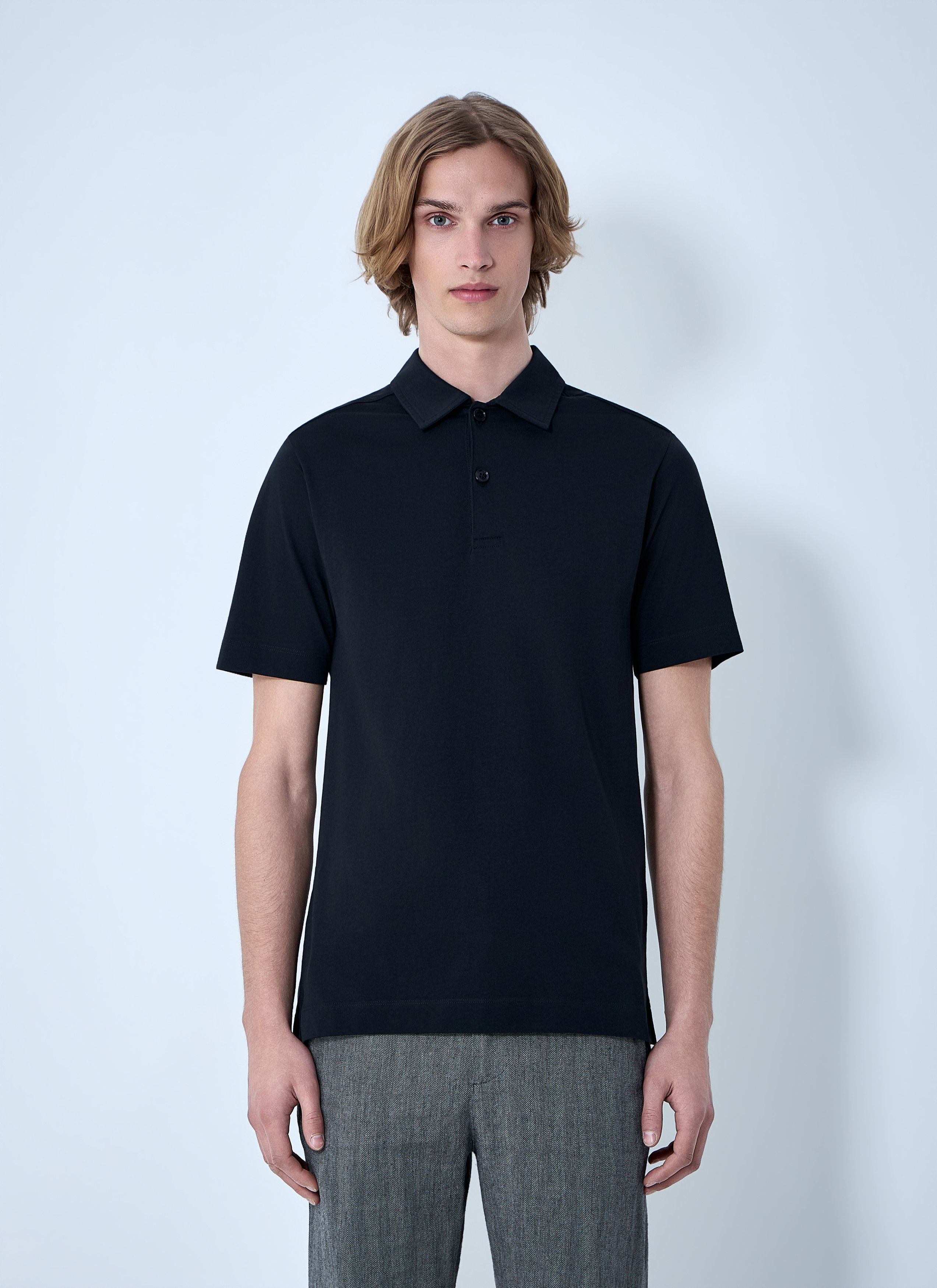 Dries Van Noten Cotton Helder Polo Size US S / EU 44-46 / 1 - 1 Thumbnail