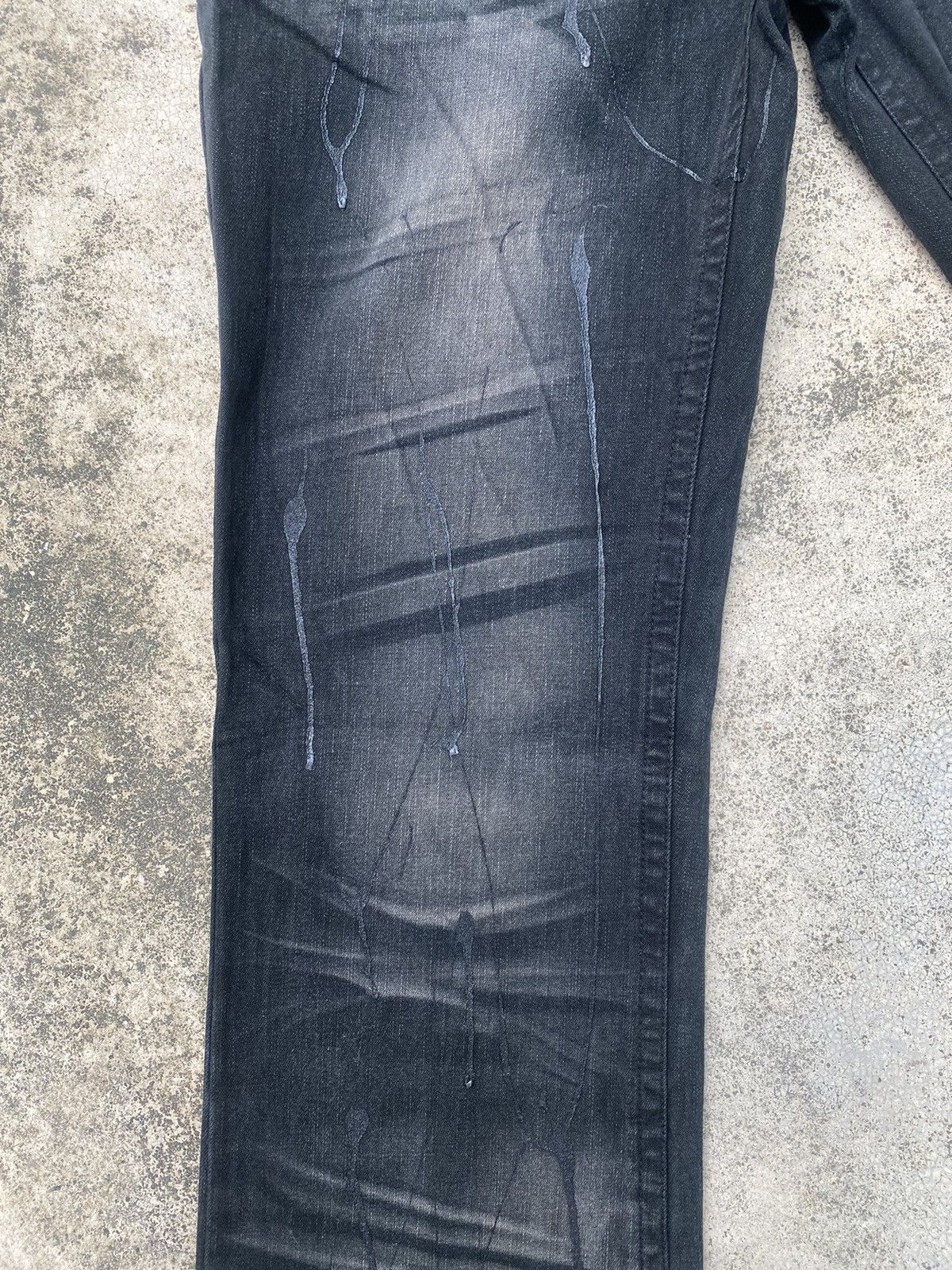 If Six Was Nine × Japanese Brand × Tornado Mart Flare Jeans Xfrm Clawmark Wax Studded Bootcut Size US 34 / EU 50 - 7 Thumbnail