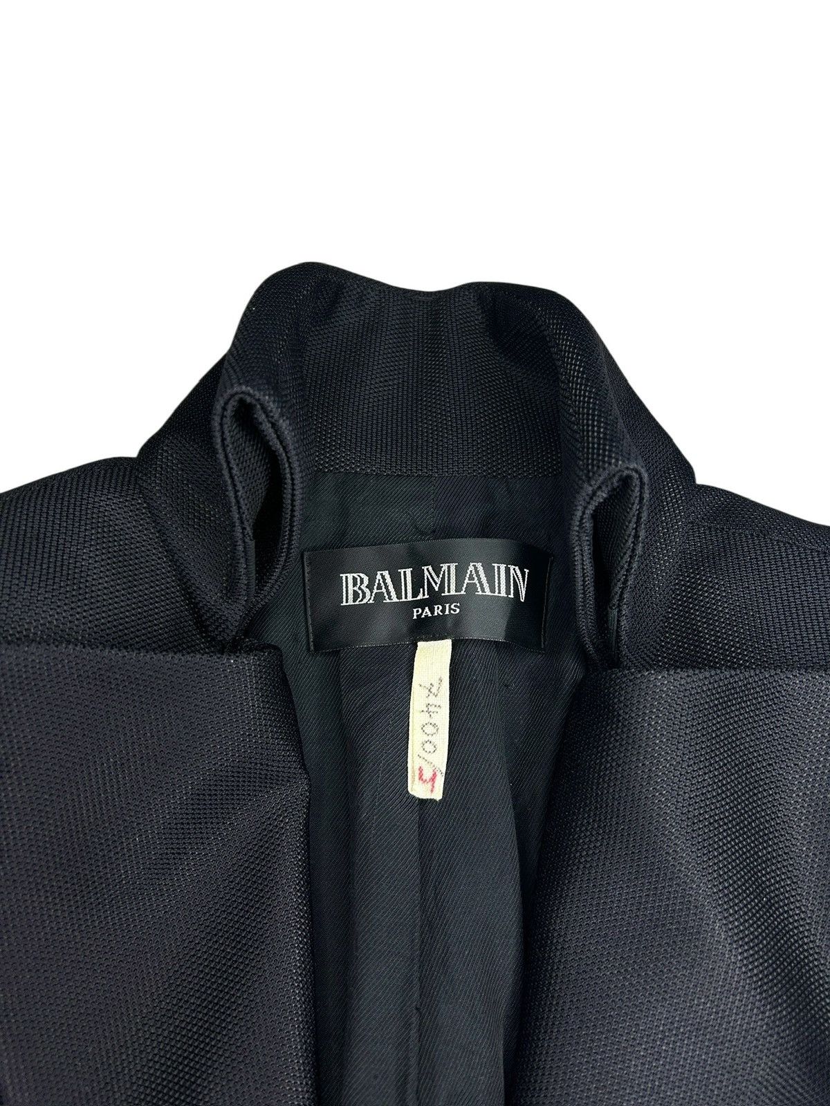 Balmain Decarnin Sample Blazer Size ONE SIZE - 3 Thumbnail