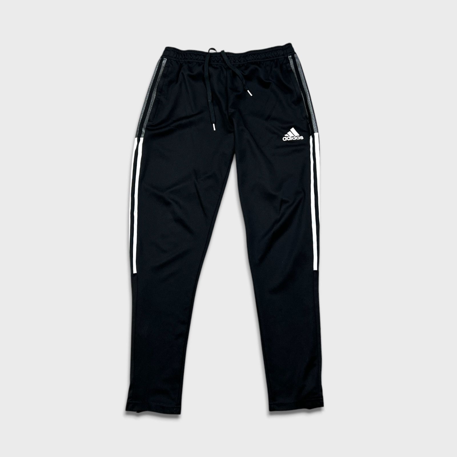Adidas × Vintage Adidas Track Pants Medium Stripes Spell Out Training Jogger Size US 30 / EU 46 - 1 Thumbnail