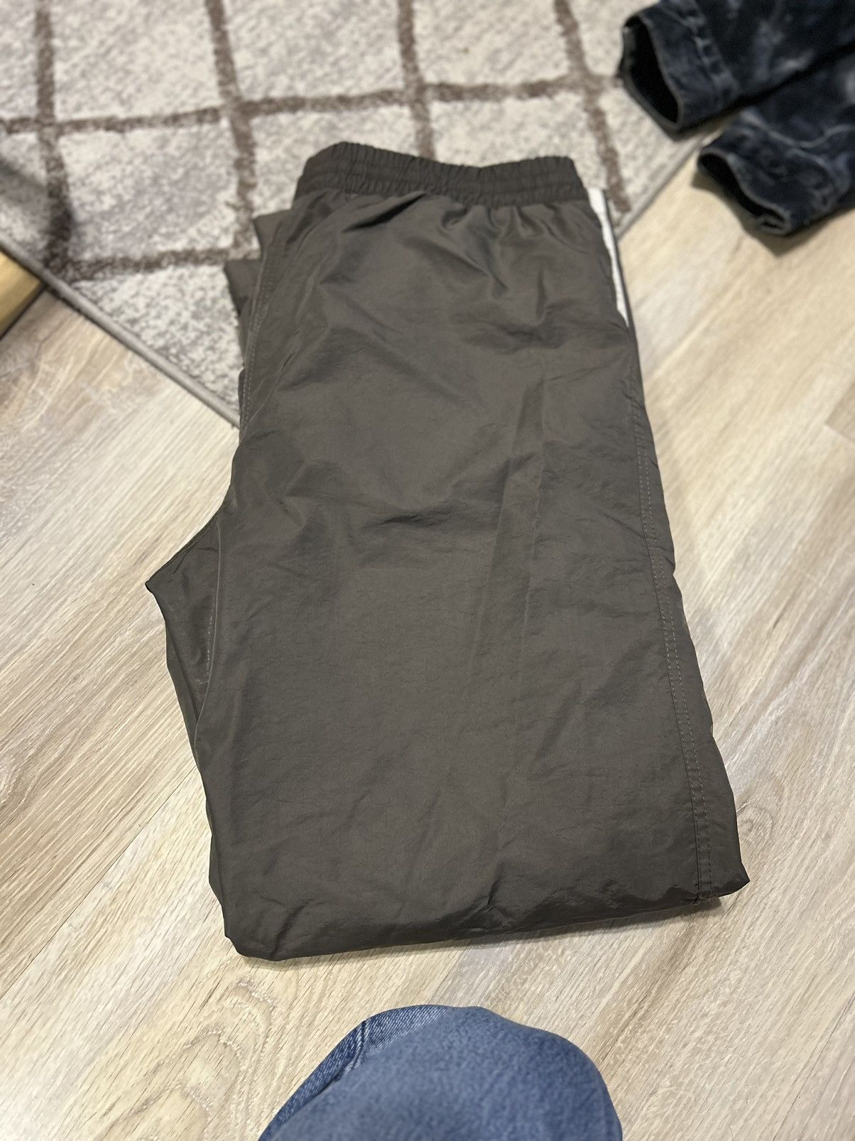 Nike × Vintage Vintage Nike Parashute Track Pants Drill 90s Size US 32 / EU 48 - 13 Thumbnail