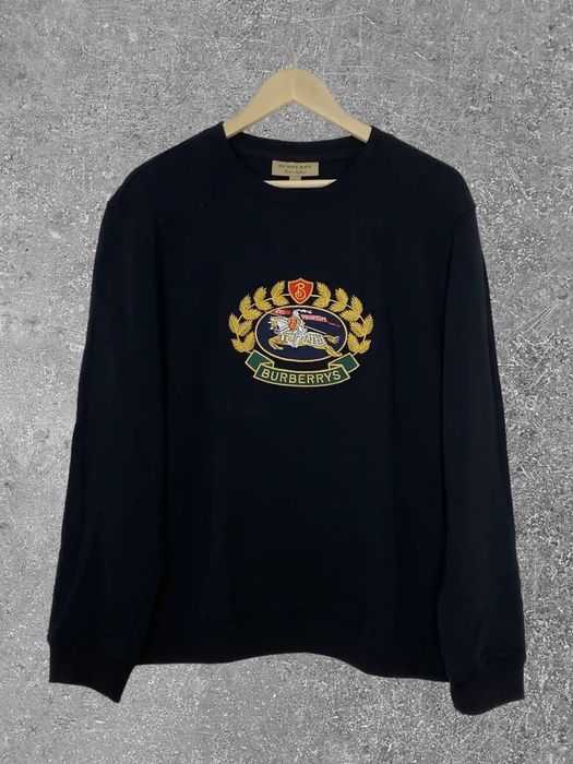 Burberry Prorsum Burberry embroidered logo sweatshirt Grailed