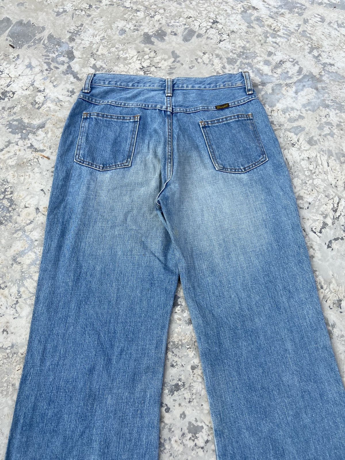 Vintage × Wrangler Vintage Wrangler flare denim pants women Size 26" / US 2 / IT 38 - 6 Thumbnail