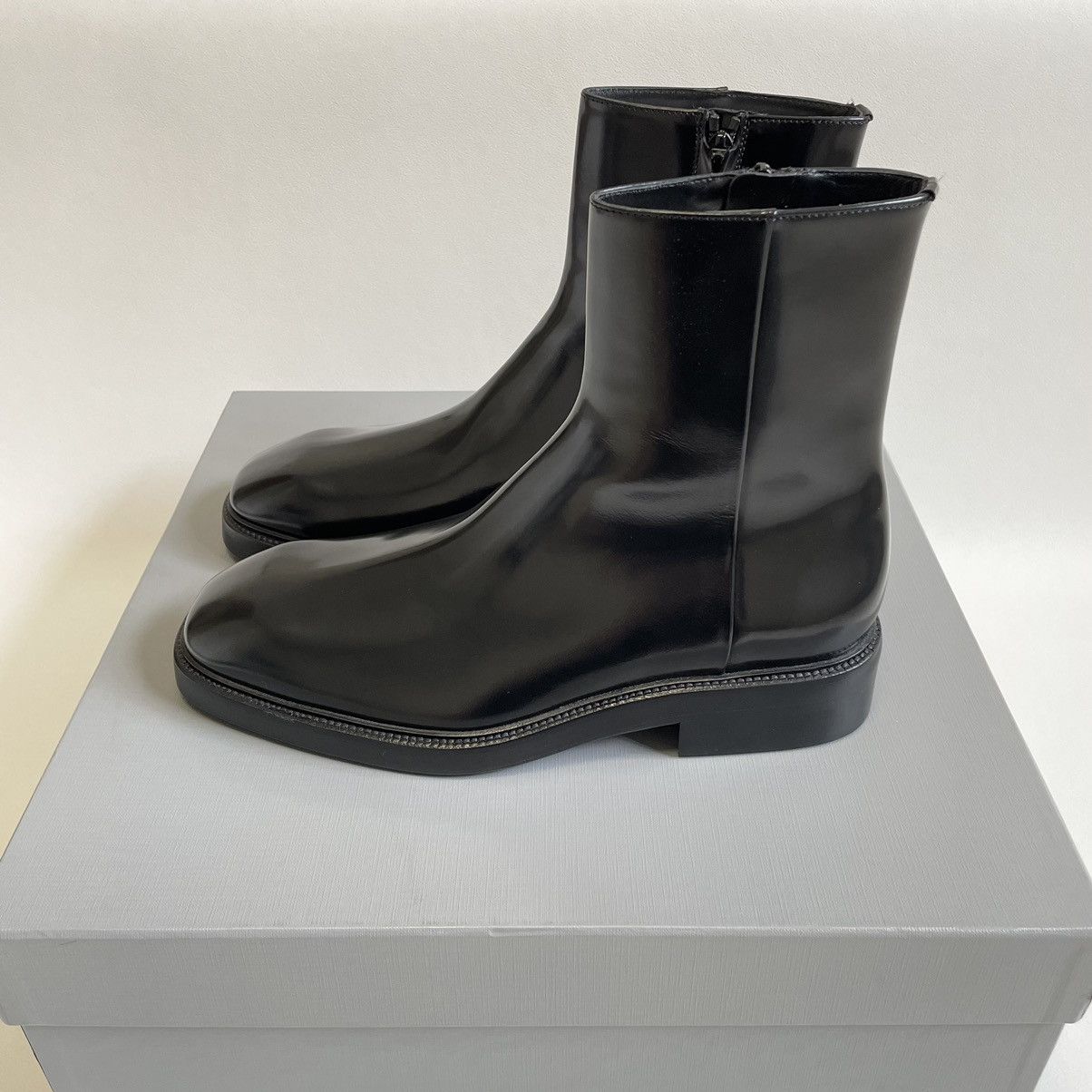 Balenciaga Black Leather ‘LED Curve’ Light Up Boots Size US 9 / EU 42 - 17 Thumbnail