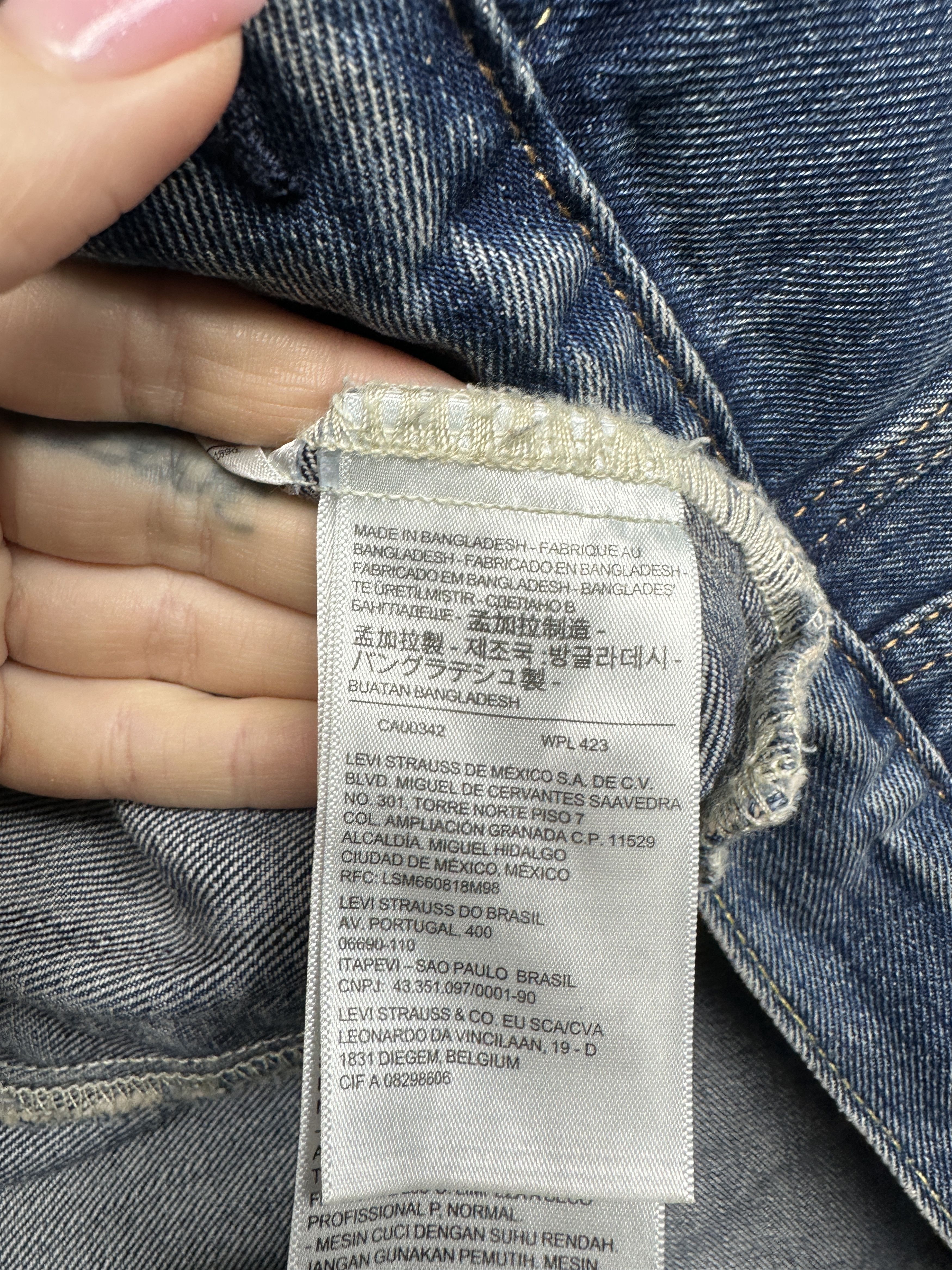Levi's Levi's Vintage Mens Denim Jacket Size US L / EU 52-54 / 3 - 6 Thumbnail