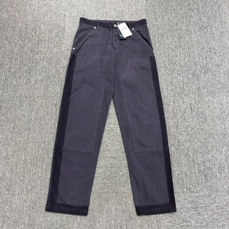 Dior Dior Purple Paneled Casual Pants-yf Size US 32 / EU 48 - 1 Thumbnail
