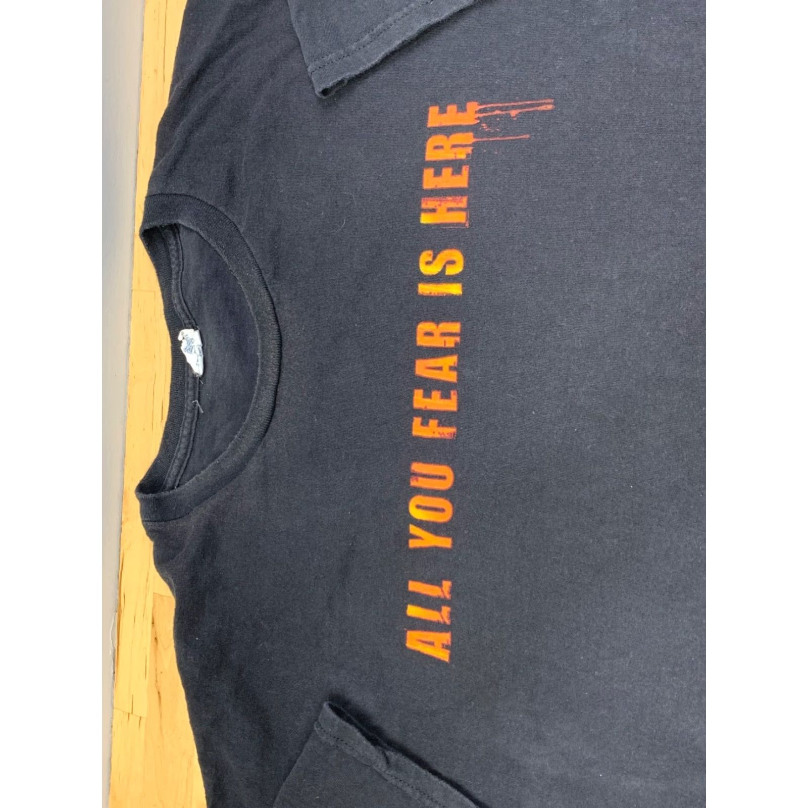 Delta VINTAGE Knotts Scary Farm Halloween Haunt Shirt Mens 2XL Black Horror 11887 Size US XXL / EU 58 / 5 - 4 Thumbnail