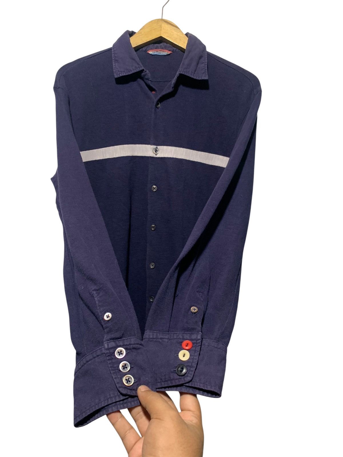 45rpm Vintage 45rpm x Umii 908 lined button up shirt Size US M / EU 48-50 / 2 - 2 Thumbnail