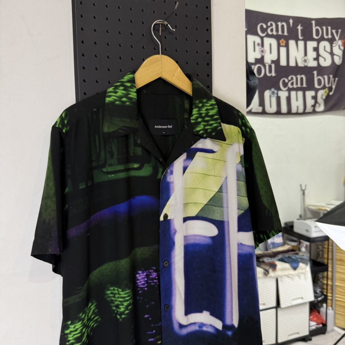 Japanese Brand ANDERSSON BELL print shirt Size US L / EU 52-54 / 3 - 3 Thumbnail