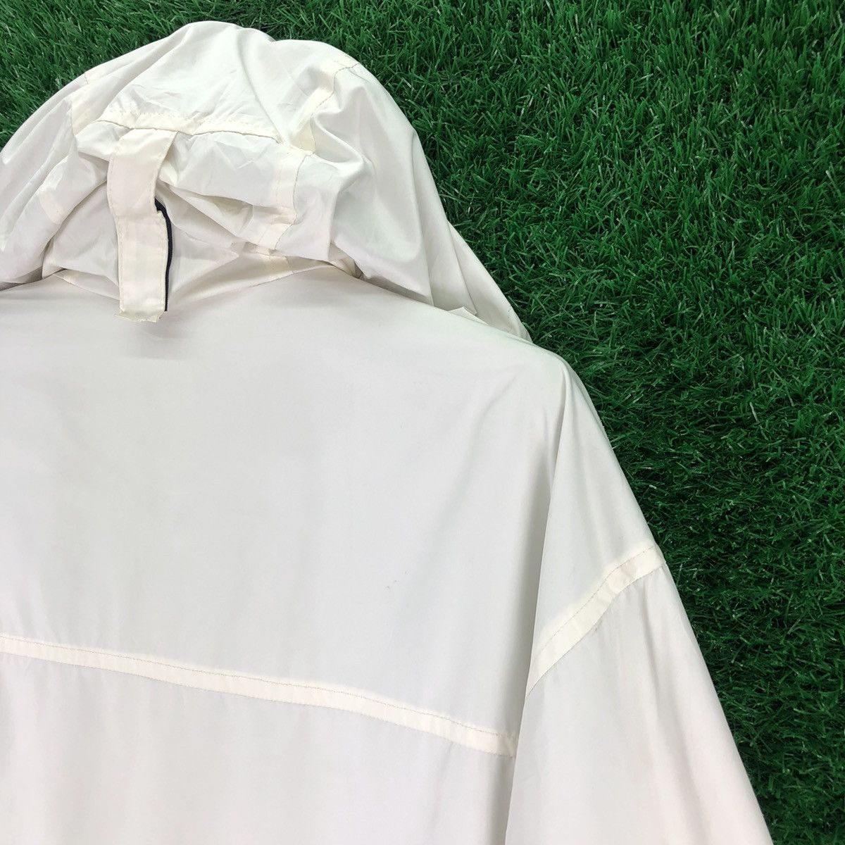 Japanese Brand Vintage 90's New Yorker Nylon Zipper Windbreaker Hoodie Size US XXL / EU 58 / 5 - 5 Thumbnail