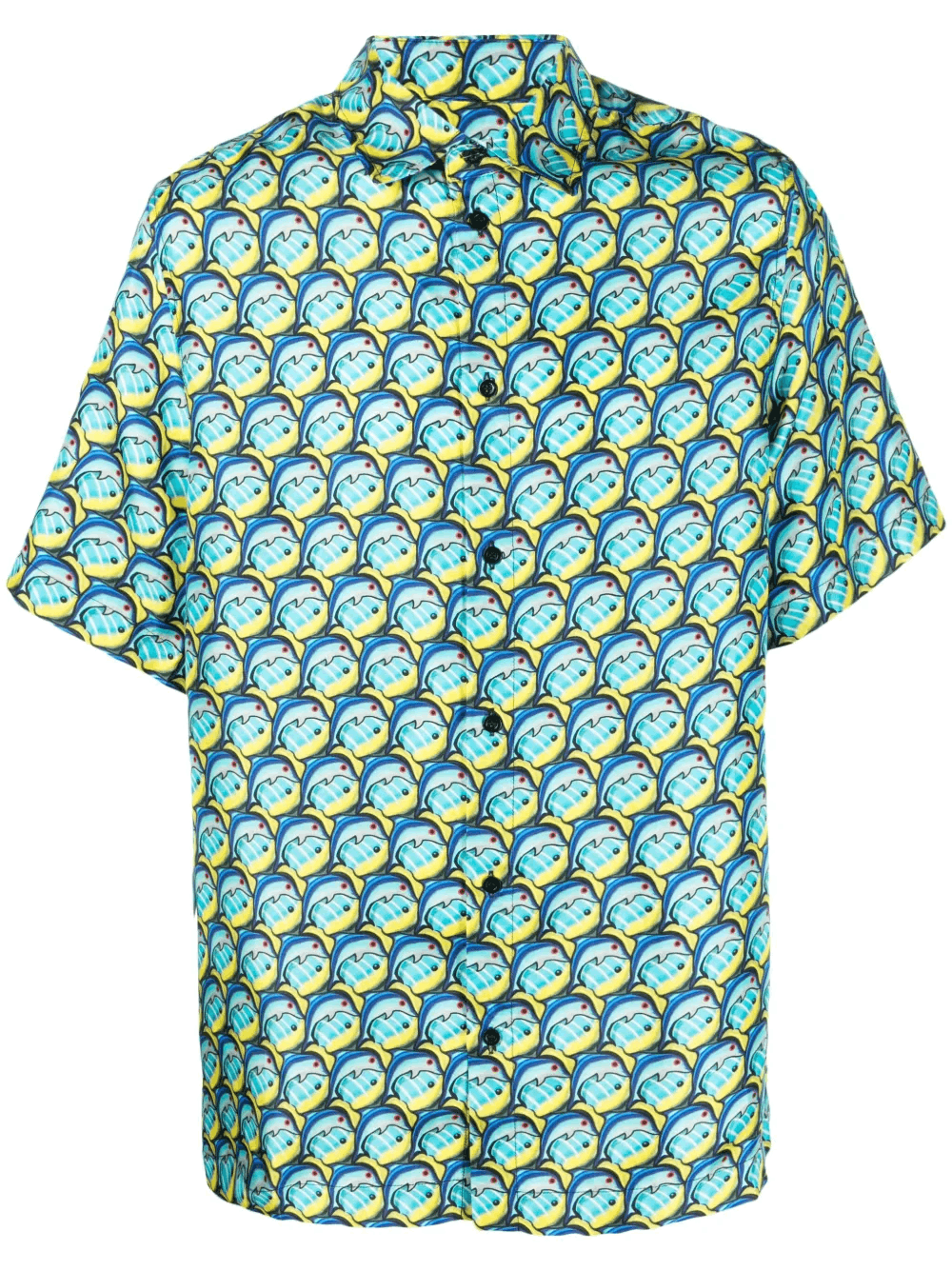 Other Men’s Dolphin-Print Shirt – Casual Ocean-Inspired Style Size US M / EU 48-50 / 2 - 3 Thumbnail