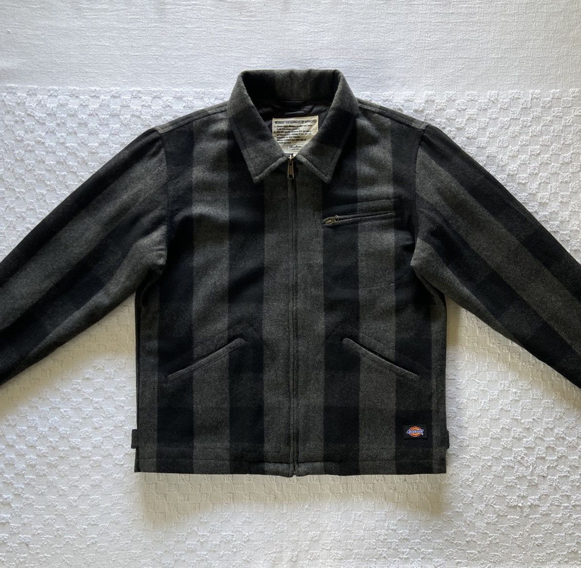 Dickies Dickies Checkered Lined Zip Up Jacket ( 4 Pockets ) Size US M / EU 48-50 / 2 - 2 Thumbnail