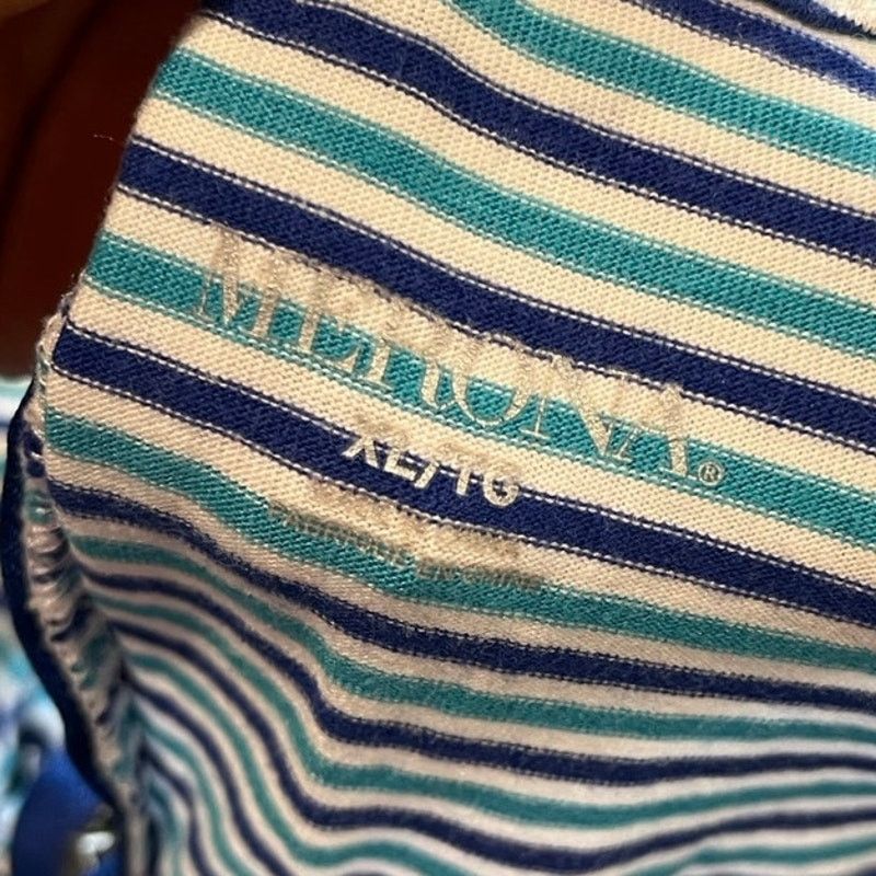 Merona Merona Shift Dress Short Sleeve Striped Blue White Size XL Size XL / US 12-14 / IT 48-50 - 3 Thumbnail