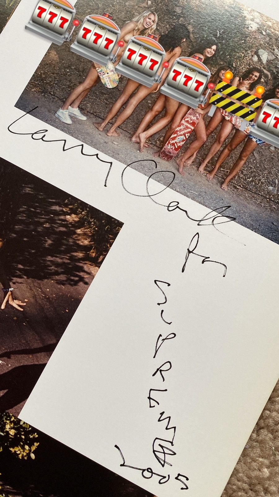 Supreme Supreme Larry Clark calendar 2004 authentic | Grailed