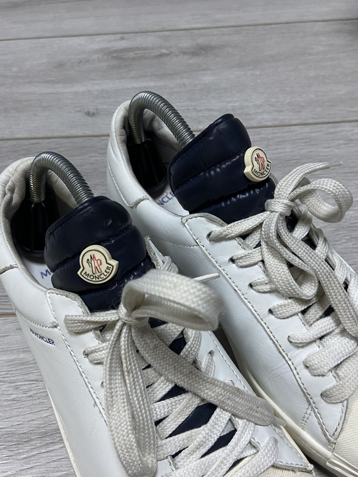 Moncler Moncler vintage Mr.Moncler leather sneakers Size US 7.5 / EU 40-41 - 4 Thumbnail