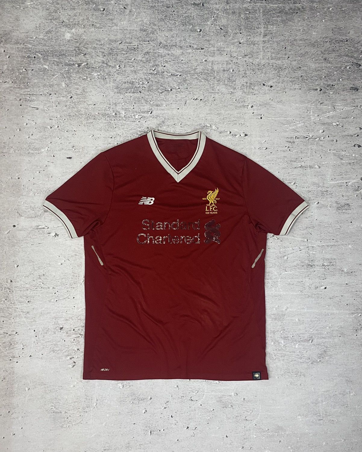 Liverpool New Balance Soccer Jersey Vintage New Balance Liverpool FC 125 Years Jersey Grailed